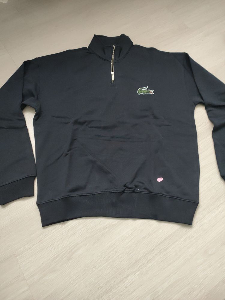 Lacoste fermuarlı defolu sweatshirt — görsel 6/8