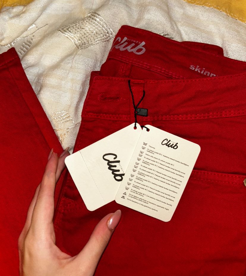 Beymen Club Kırmızı Skinny Jean — görsel 2/4