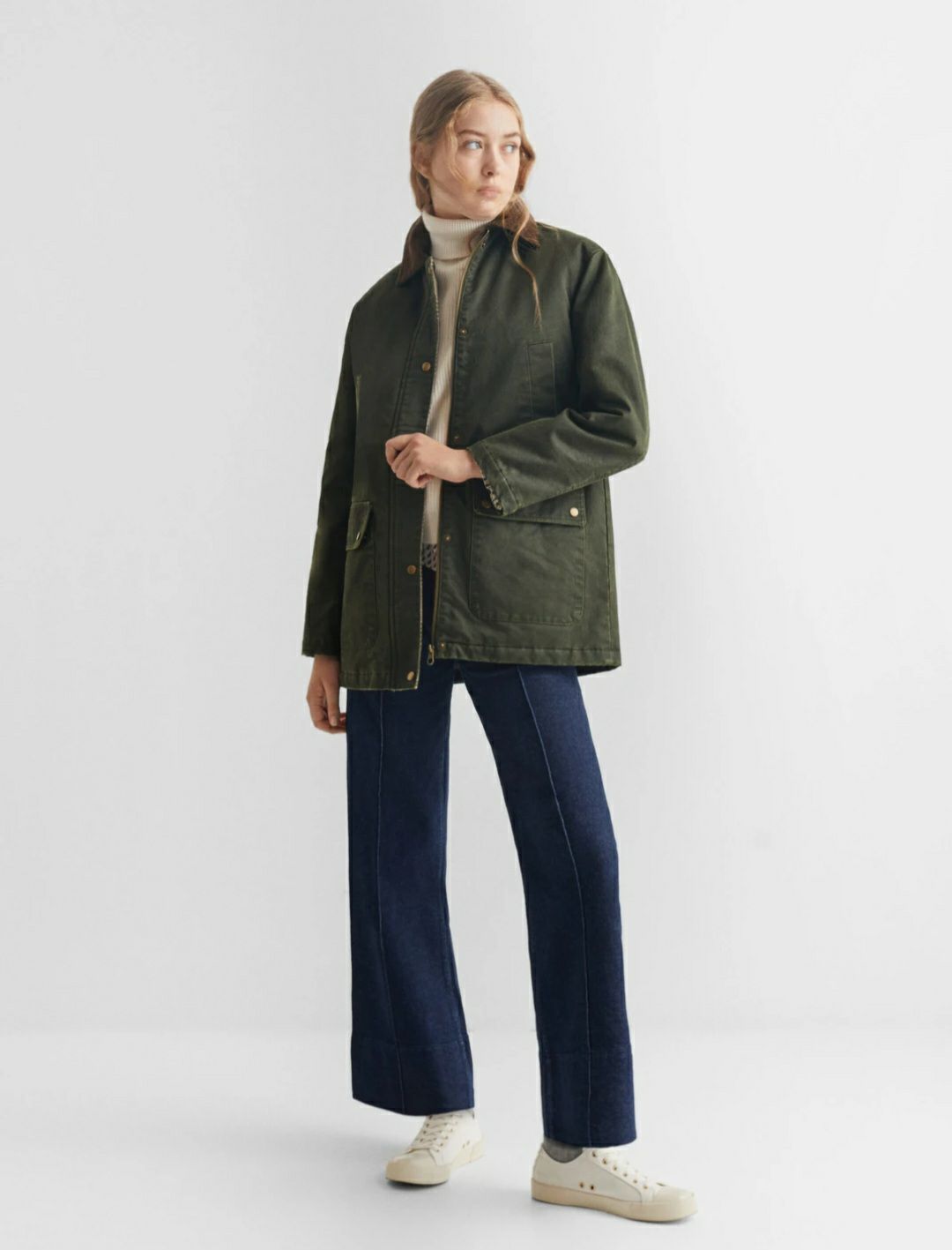 Mango mumlu görünümlü parka — görsel 2/4