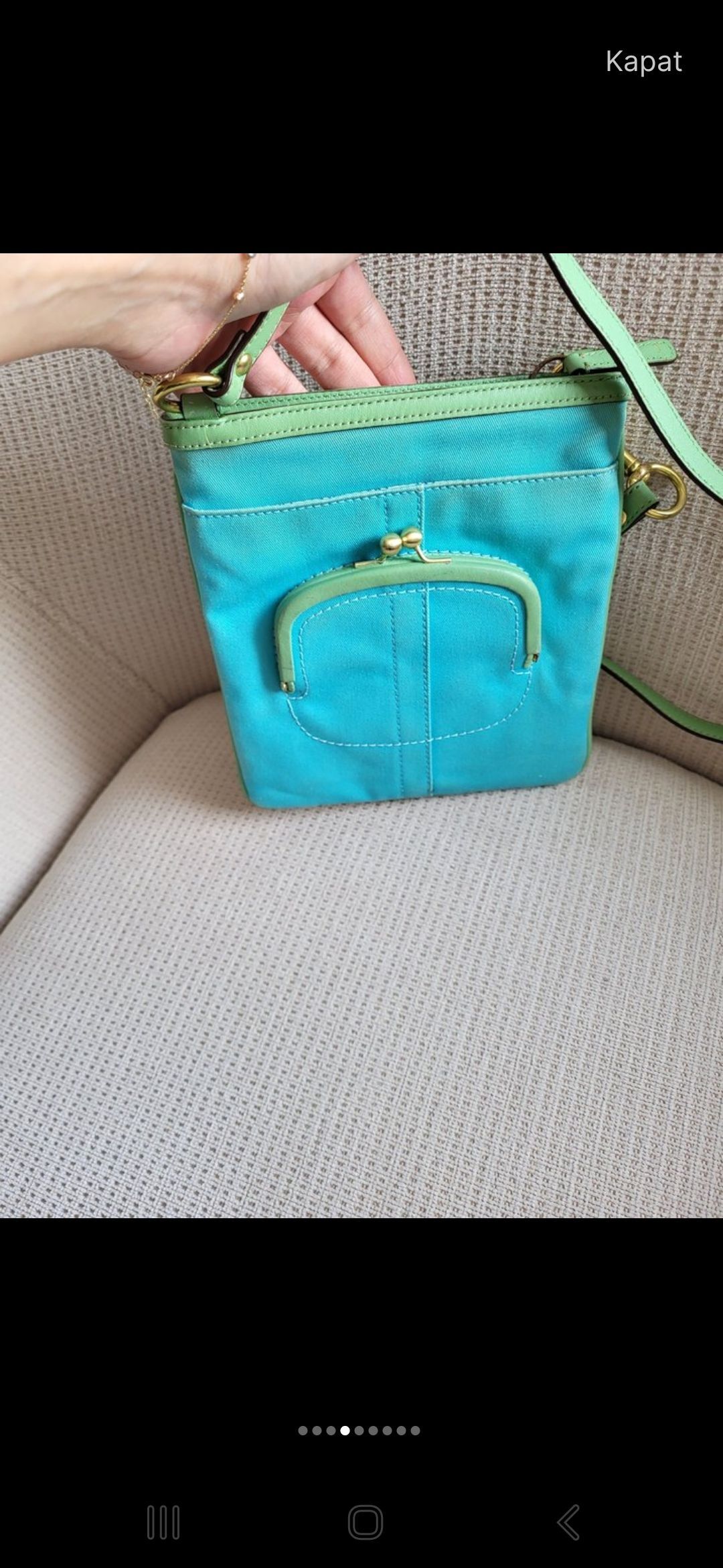 Vintage Coach Bonnie Cashin Crossbody — görsel 5/8
