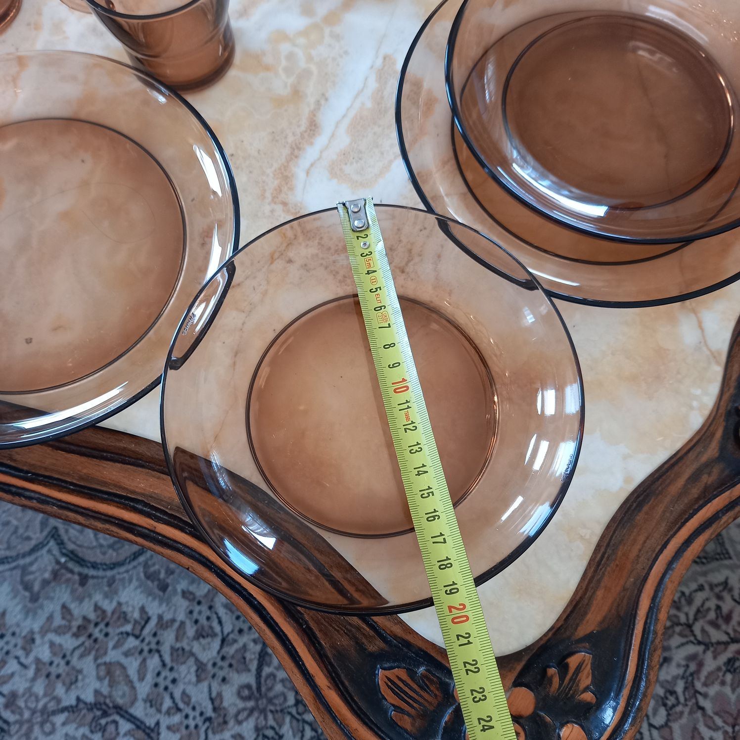 duralex fincanlari 6 düz 5 cukur — görsel 6/8