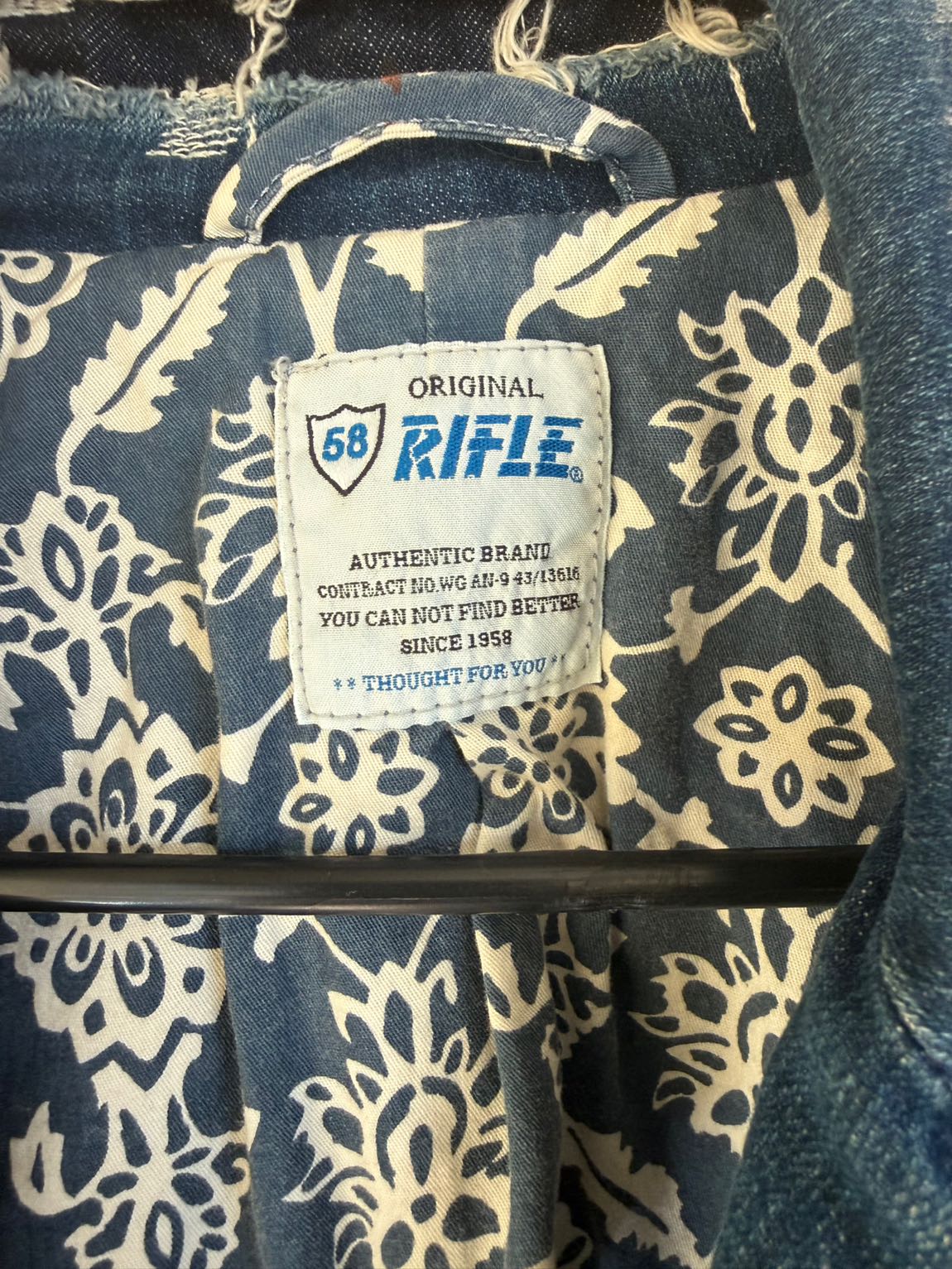 Rifle erkek jean ceket — görsel 7/7