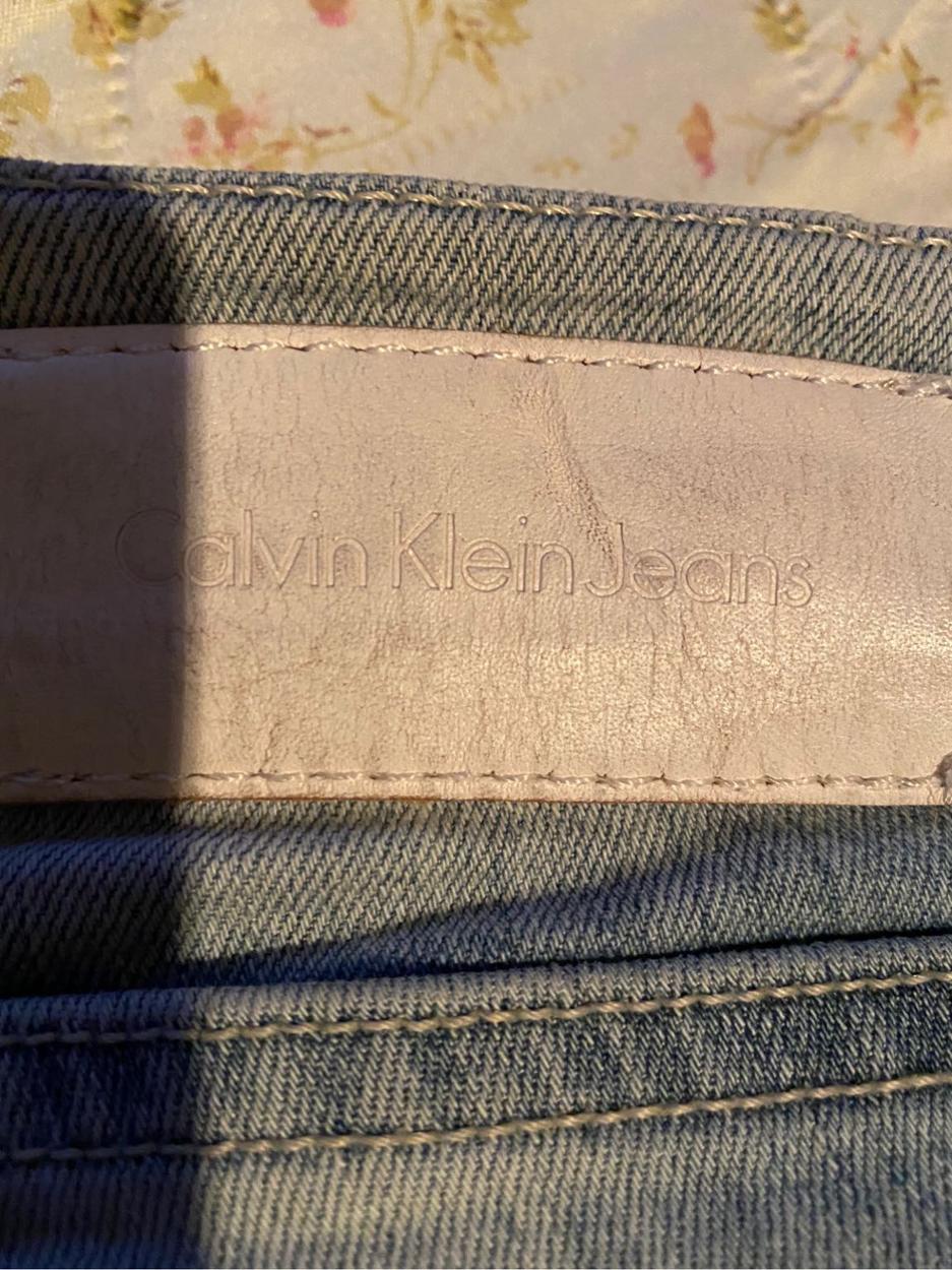 Calvin Klein marka açık mavi kot. — görsel 2/7