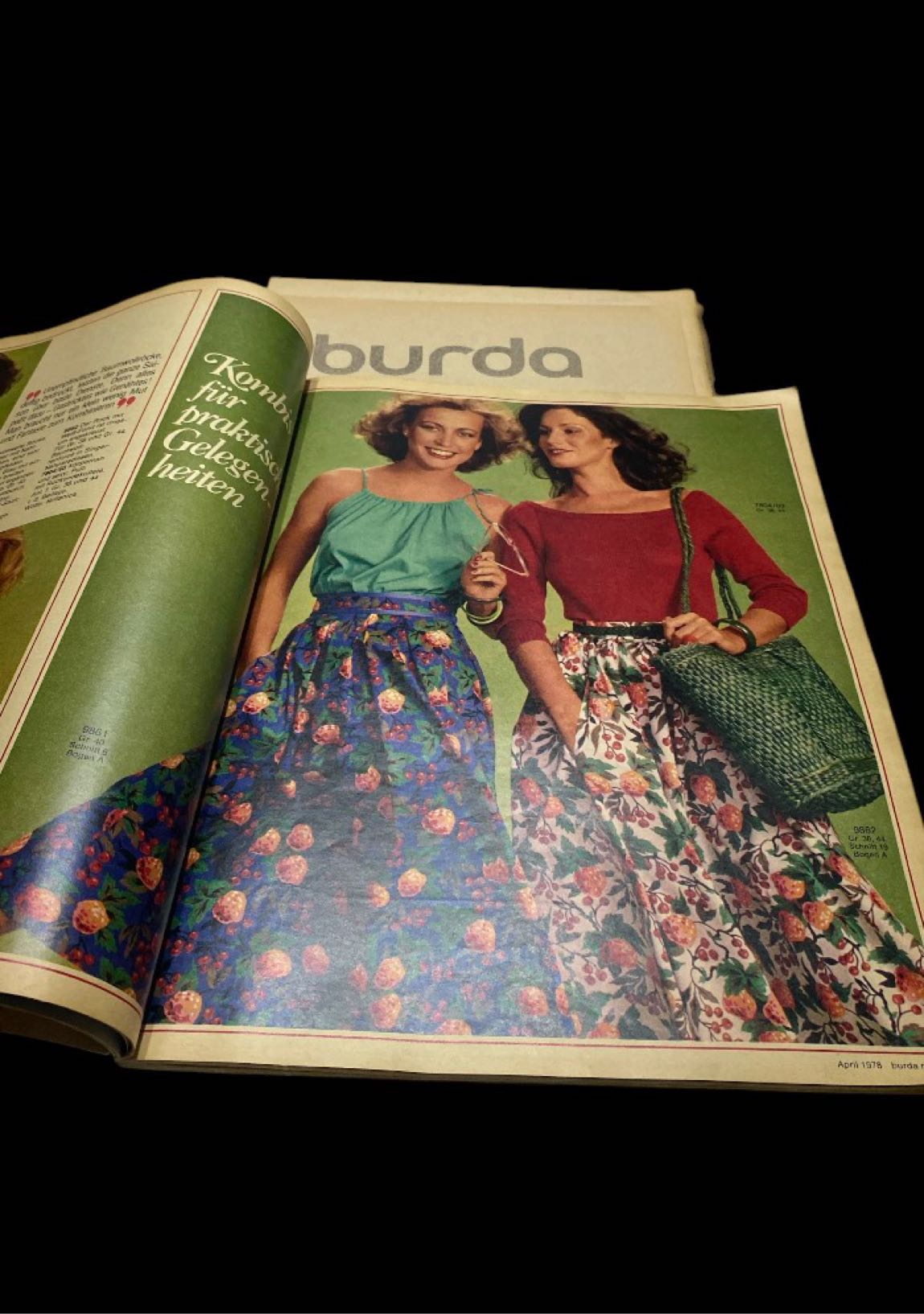 Burda Dergisi 1978/4 Nisan Patronlu — görsel 4/5