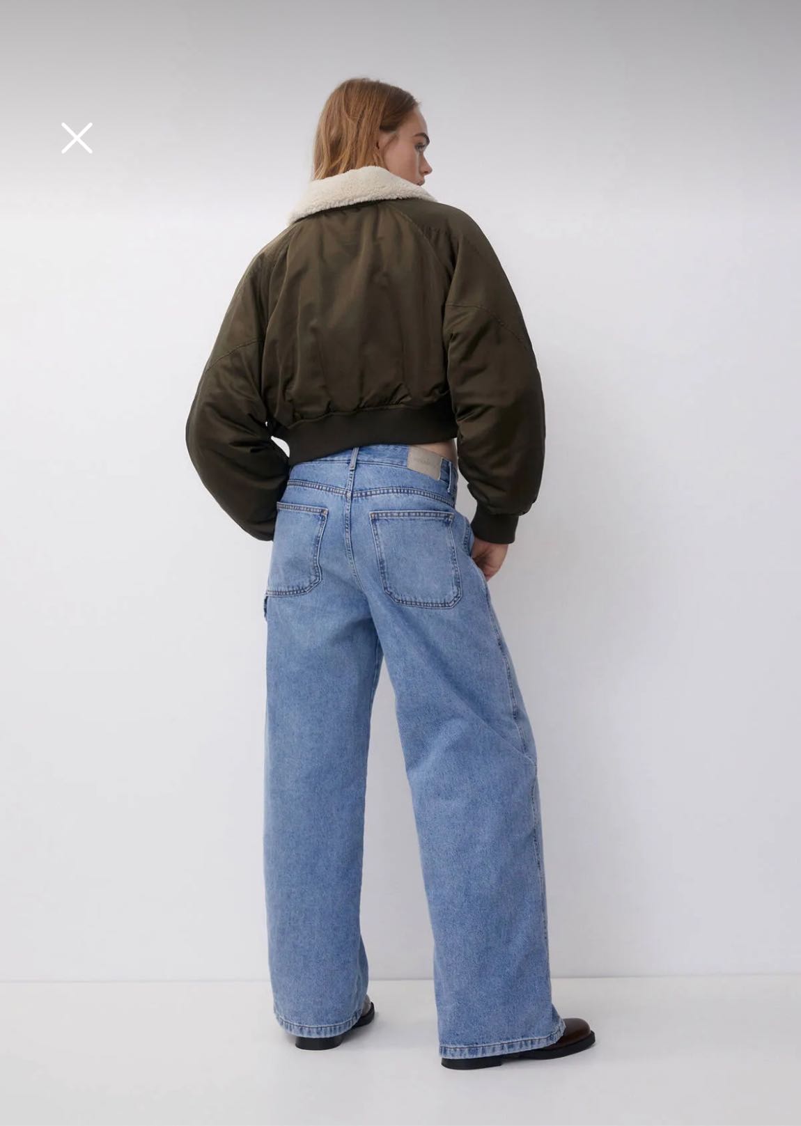 pull and bear şişme pilot bomber ceket — görsel 4/6