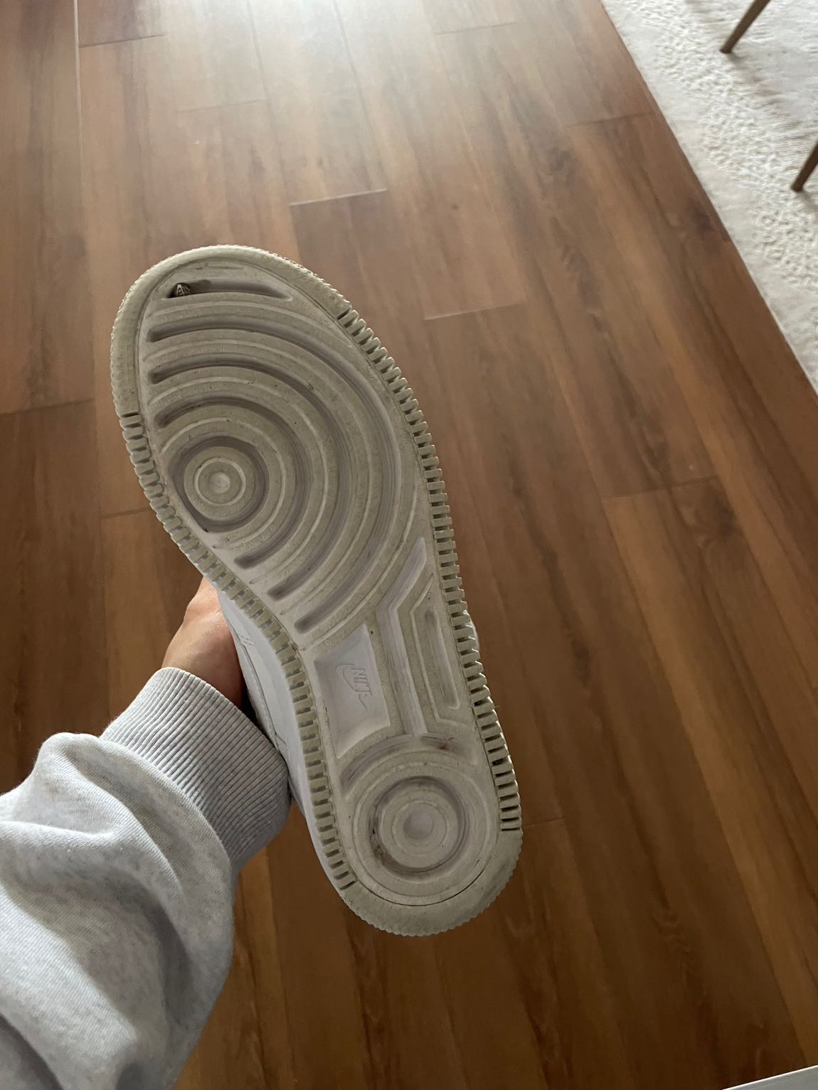 Beyaz Nike Air Force 1 Shadow Sneaker — görsel 5/6