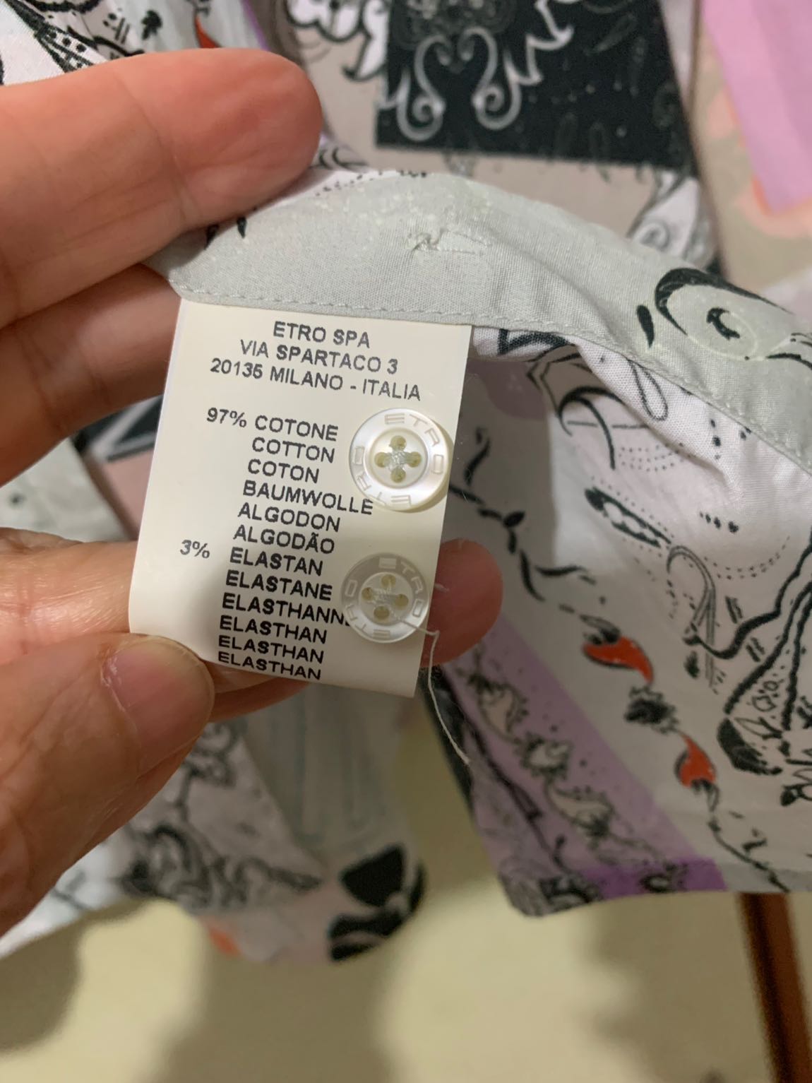 Etro gömlek — görsel 6/6