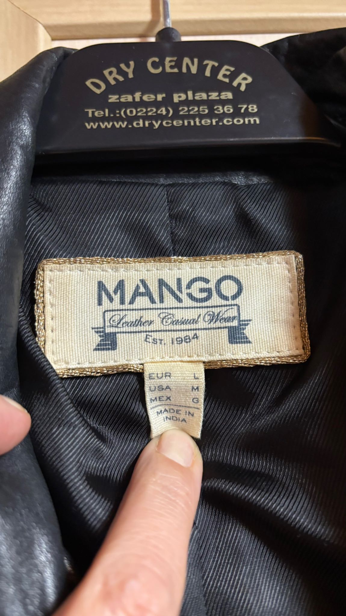 Mango gerçek deri ceket — görsel 4/7