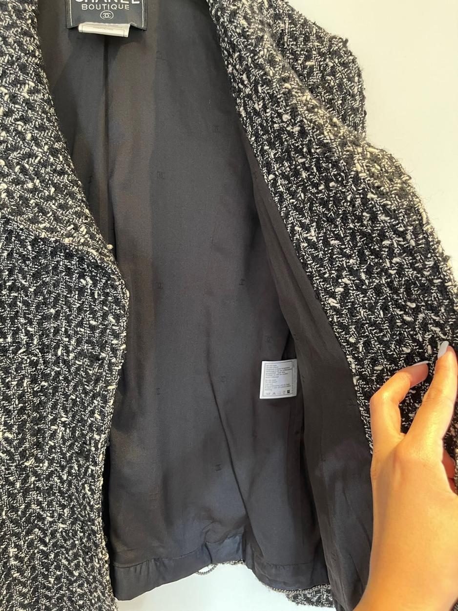 Chanel Boutique Vintage Tweed Ceket ORJ. — görsel 6/8