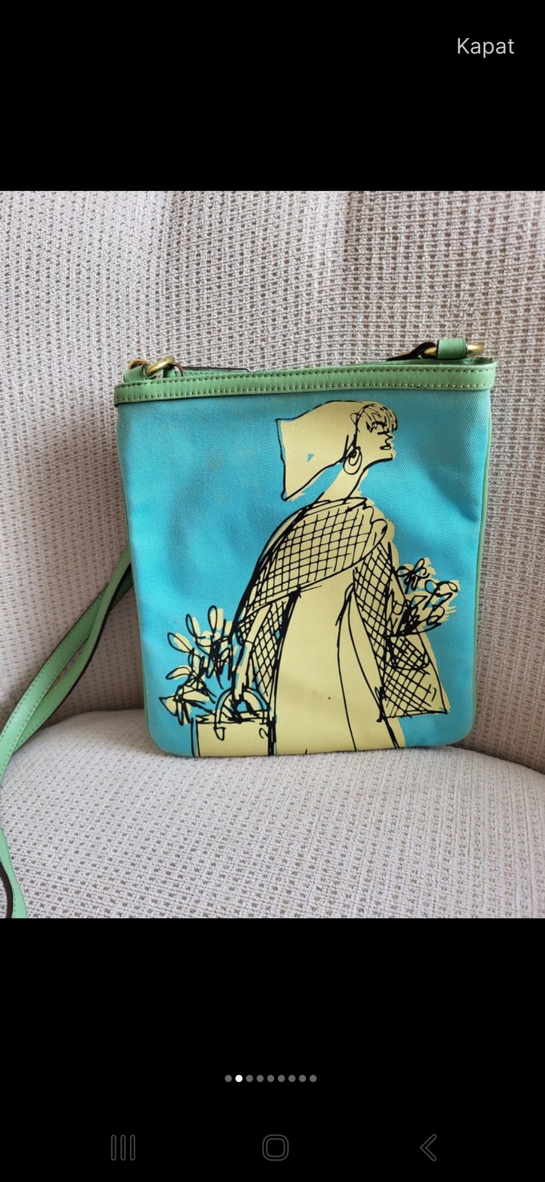 Vintage Coach Bonnie Cashin Crossbody — görsel 3/8