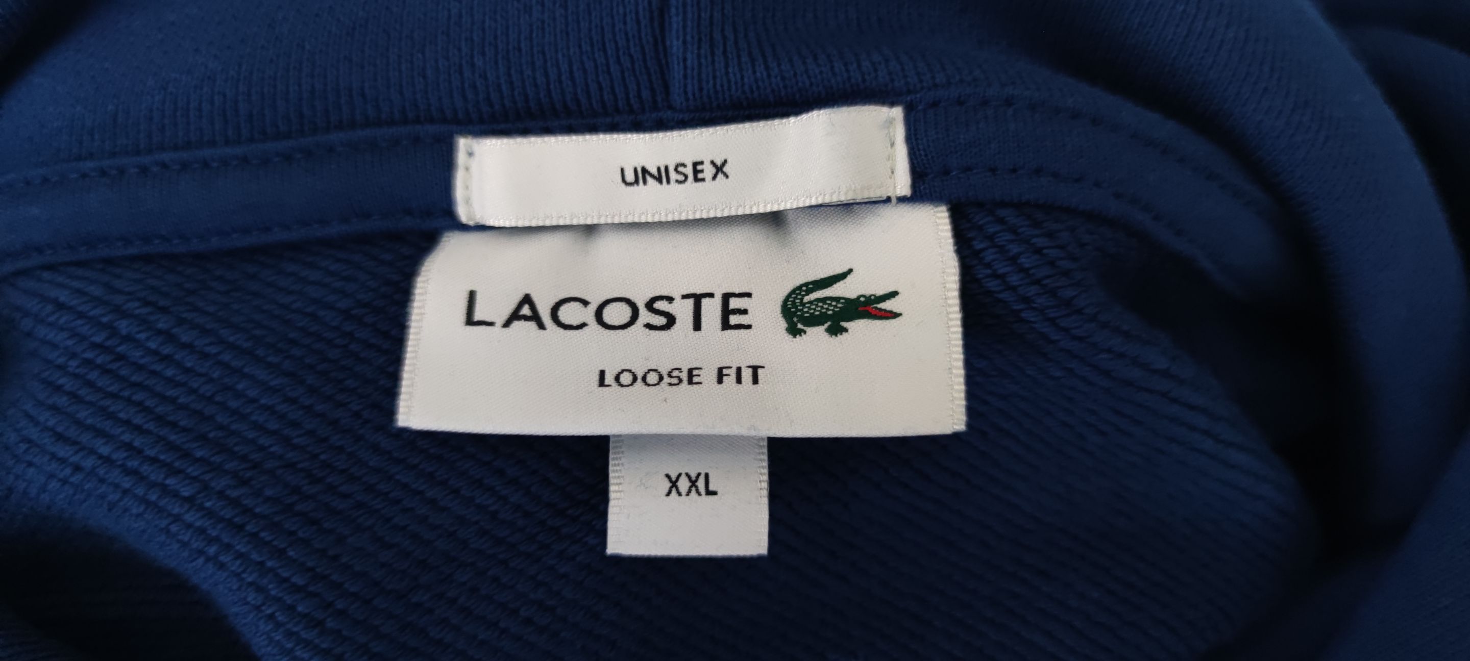 Lacoste Lacivert Kapüşonlu Sweatshirt — görsel 5/8