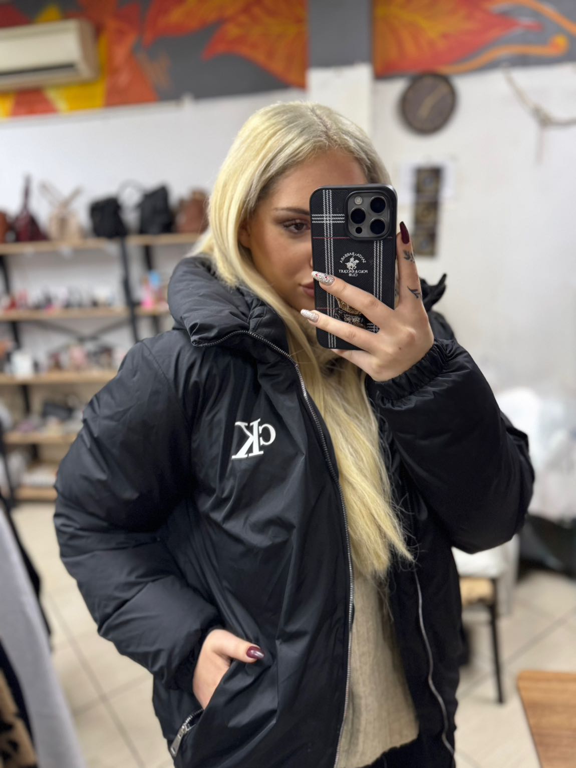 Calvin klein şişme mont — görsel 5/6