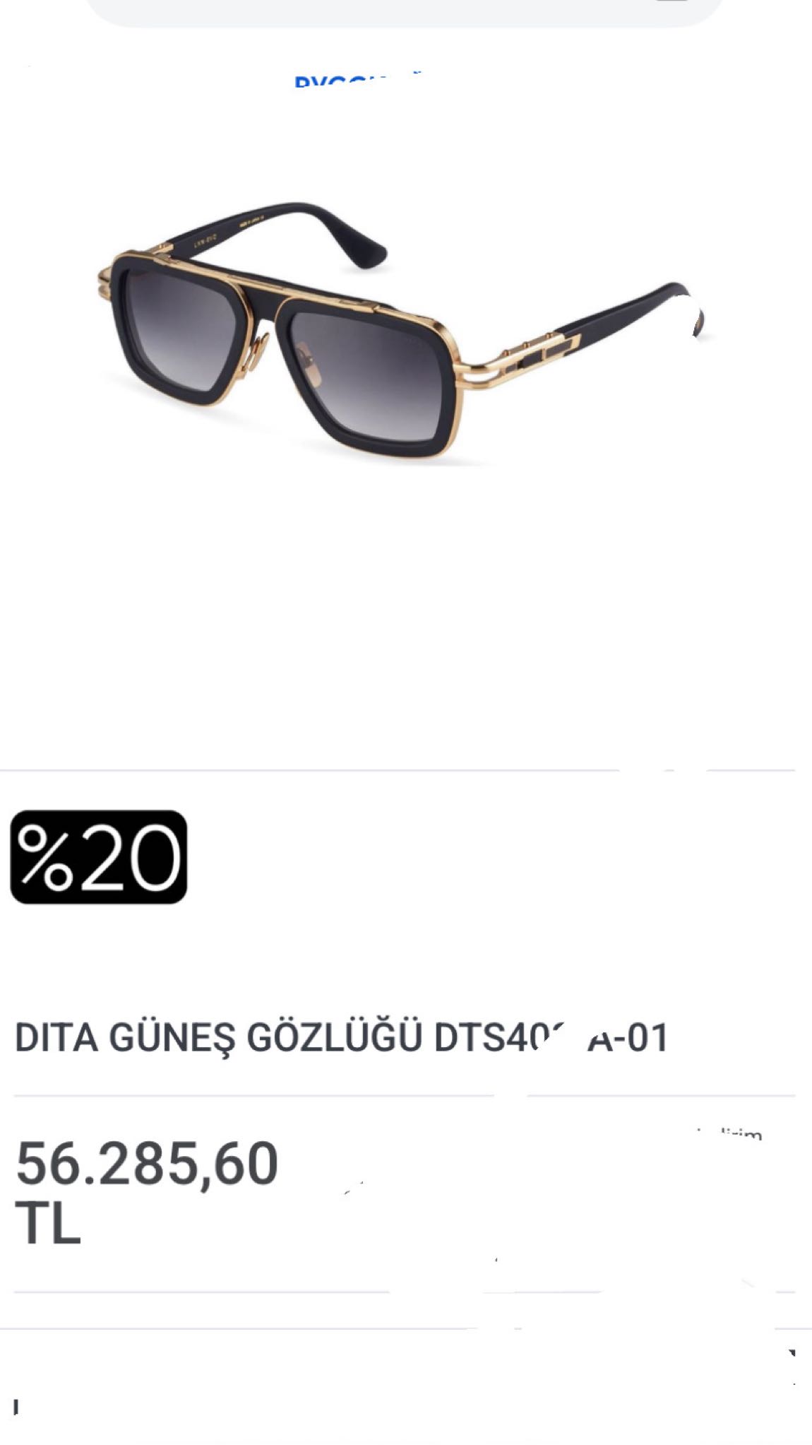 DİTA ERKEK GÜNEŞ GÖZLÜĞÜ — görsel 5/5