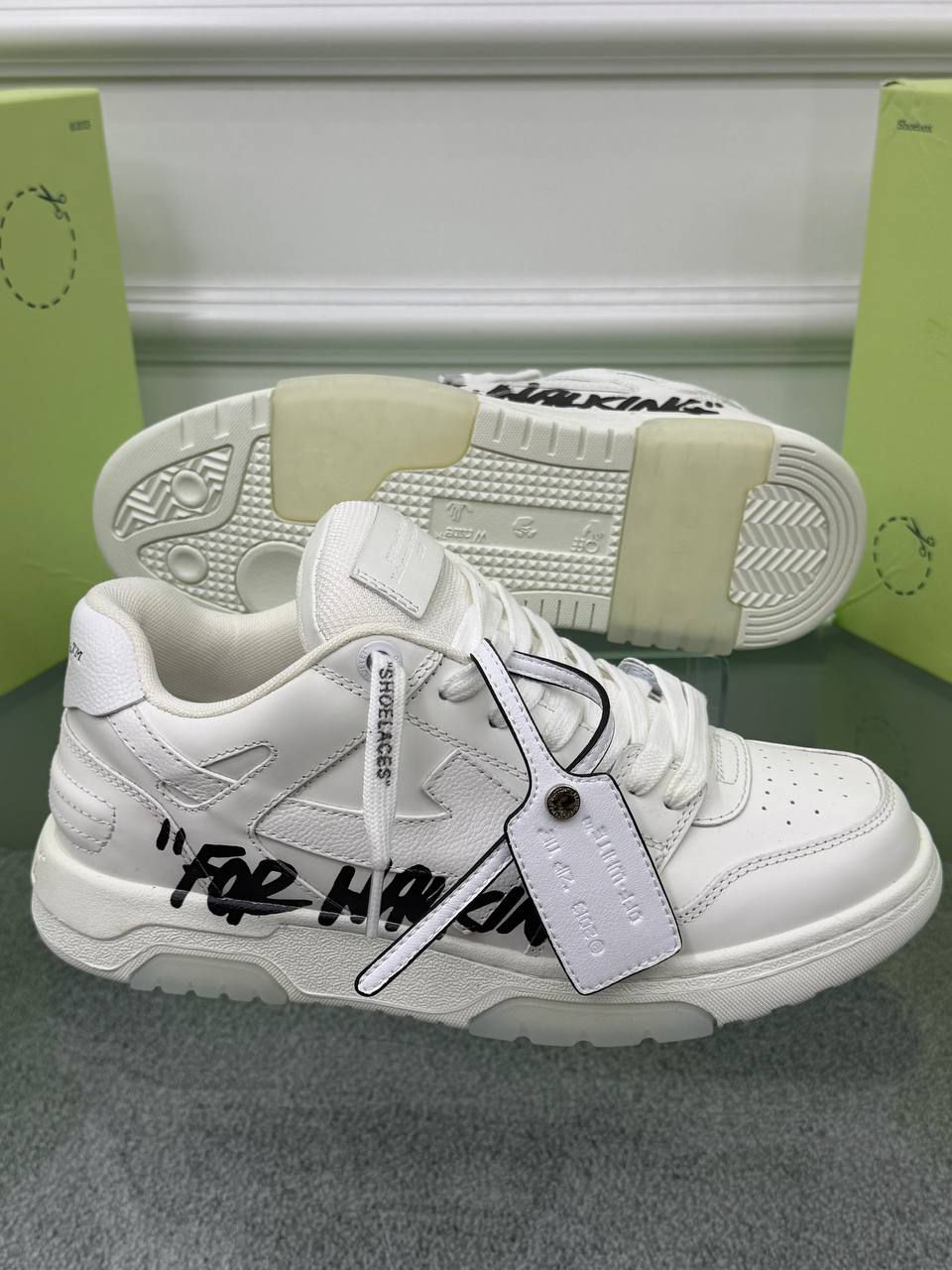 Off White Beyaz Sneaker Erkek Ayakkabı — görsel 7/7