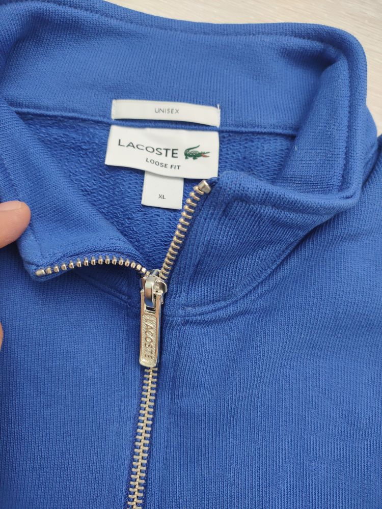 Lacoste fermuarlı defolu sweatshirt — görsel 2/8