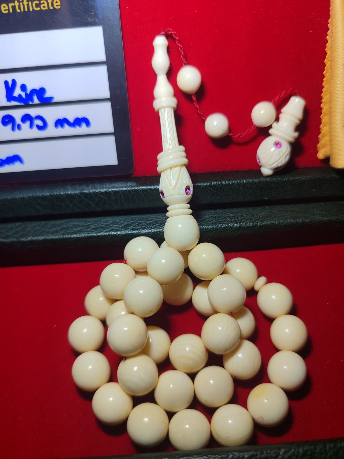 Fildişi Tesbih Usta işi — görsel 4/8