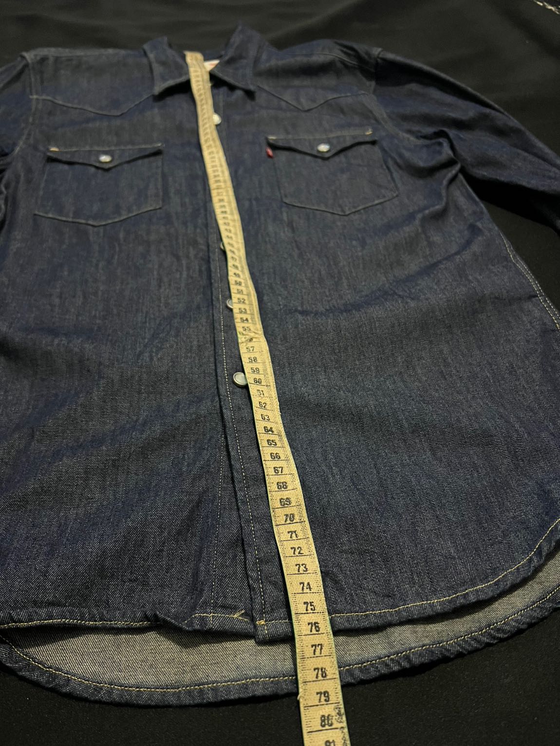 Levi's jeans lacivert Kot Gömlek — görsel 3/6