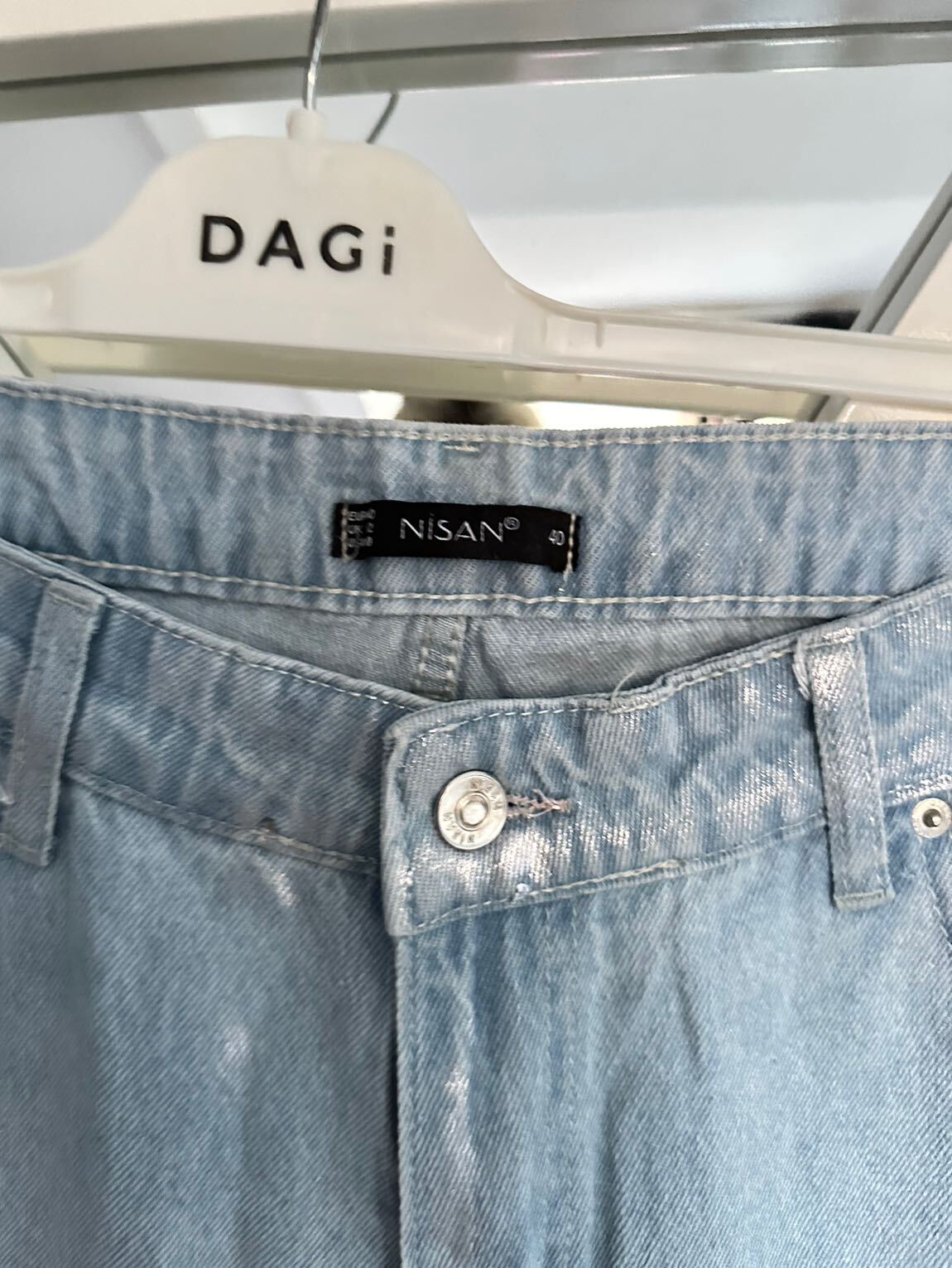 Varaklı jean pantolon — görsel 4/6
