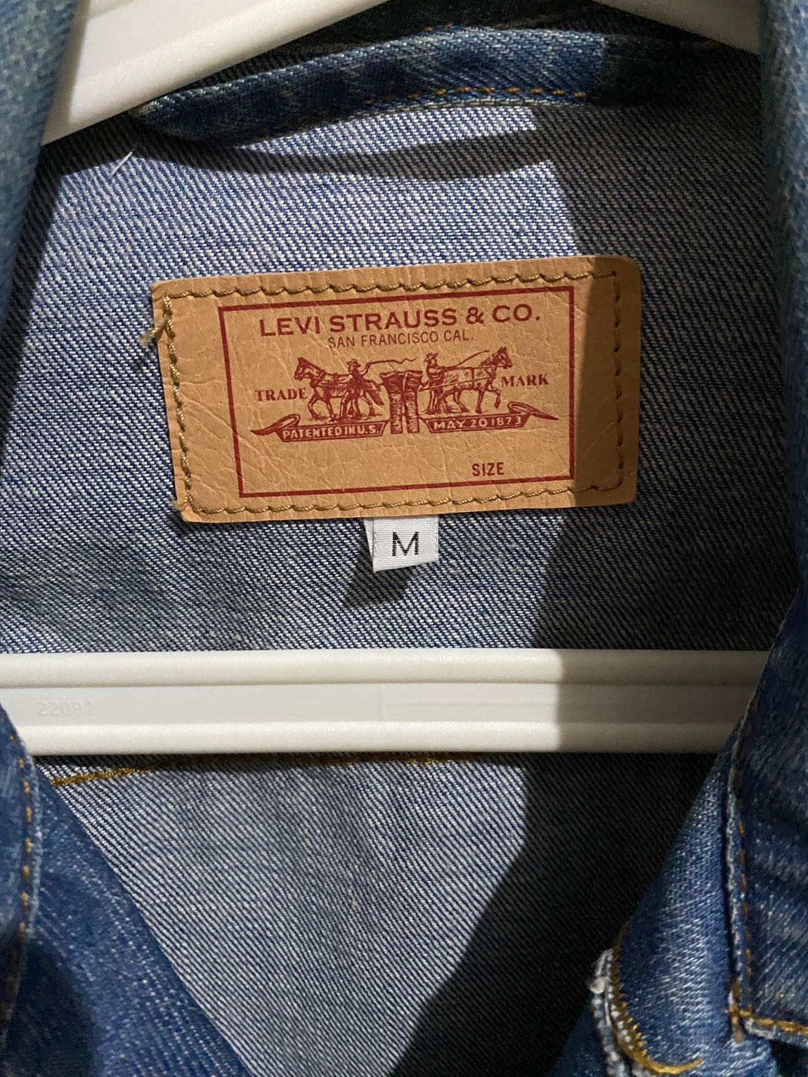 Levis İndigo Erkek Trucker Kot Ceket — görsel 2/4
