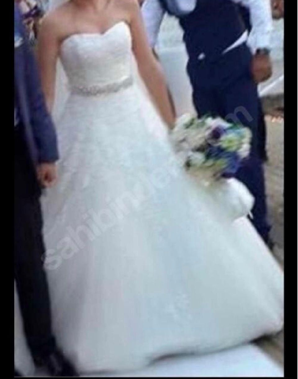 Pronovias Straplez Gelinlik — görsel 6/6
