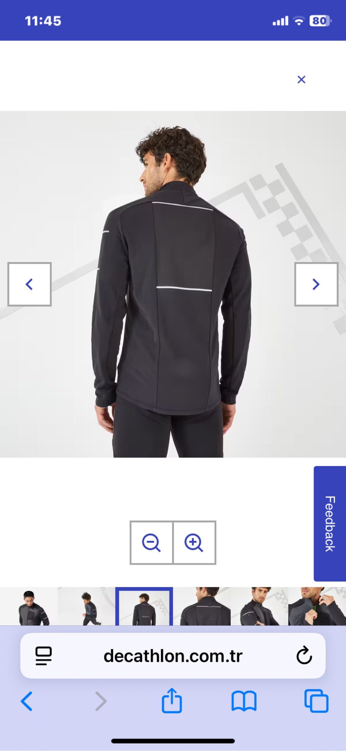Decathlon koşu hırkası — görsel 2/8