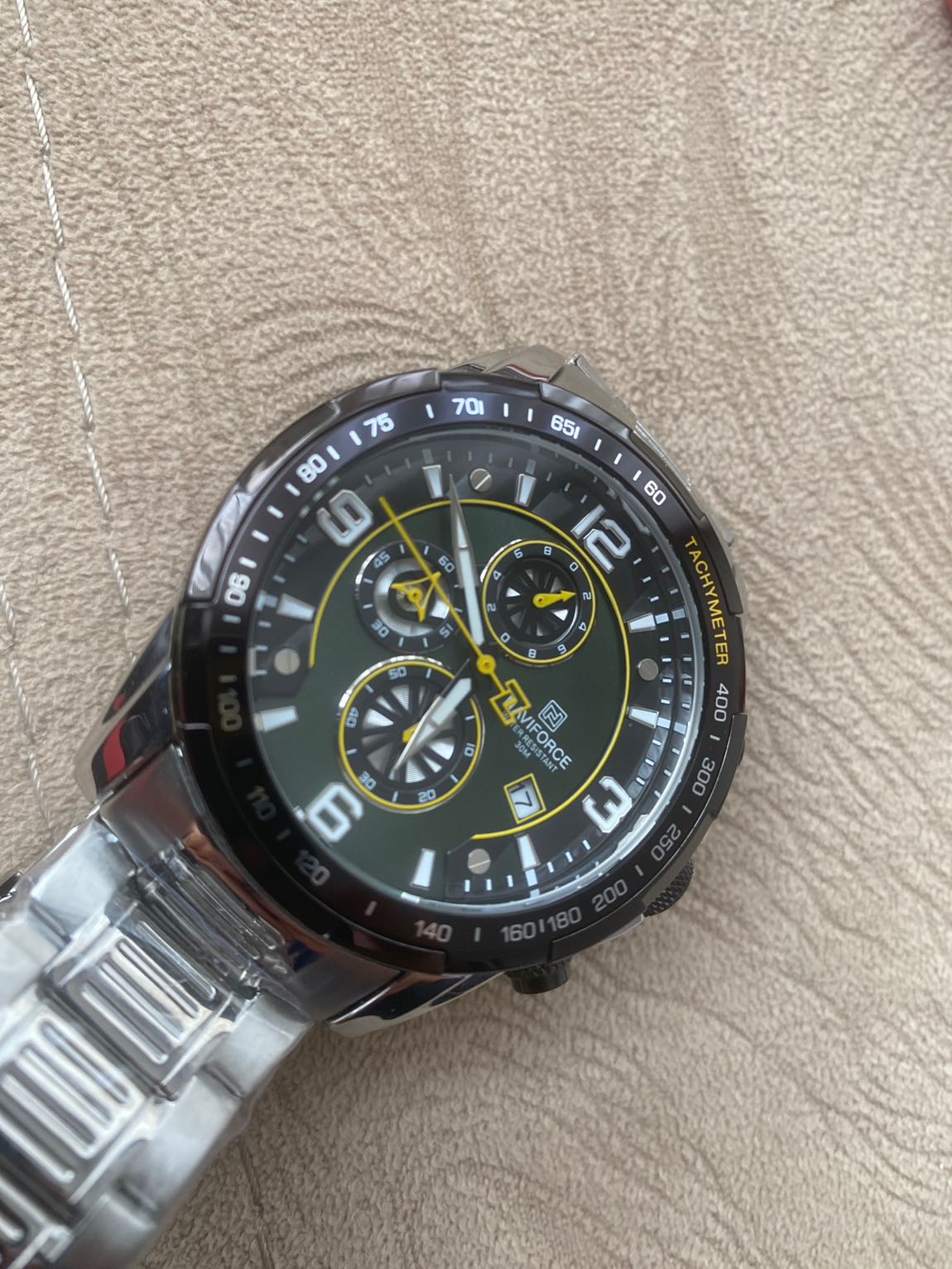 Naviforce Kronometreli Çelik Kordon Saat — görsel 6/8