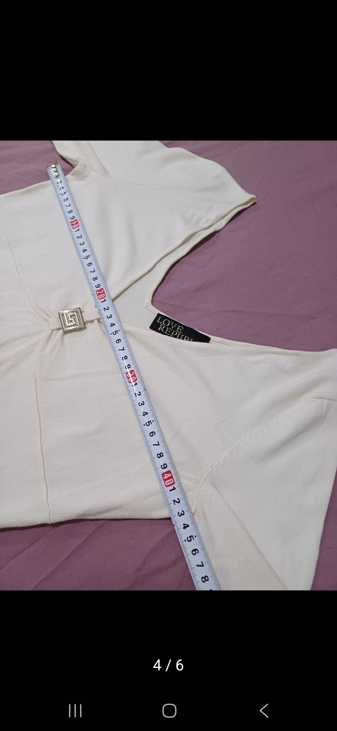 Love Republic Empire Waist Vintage Triko — görsel 5/8