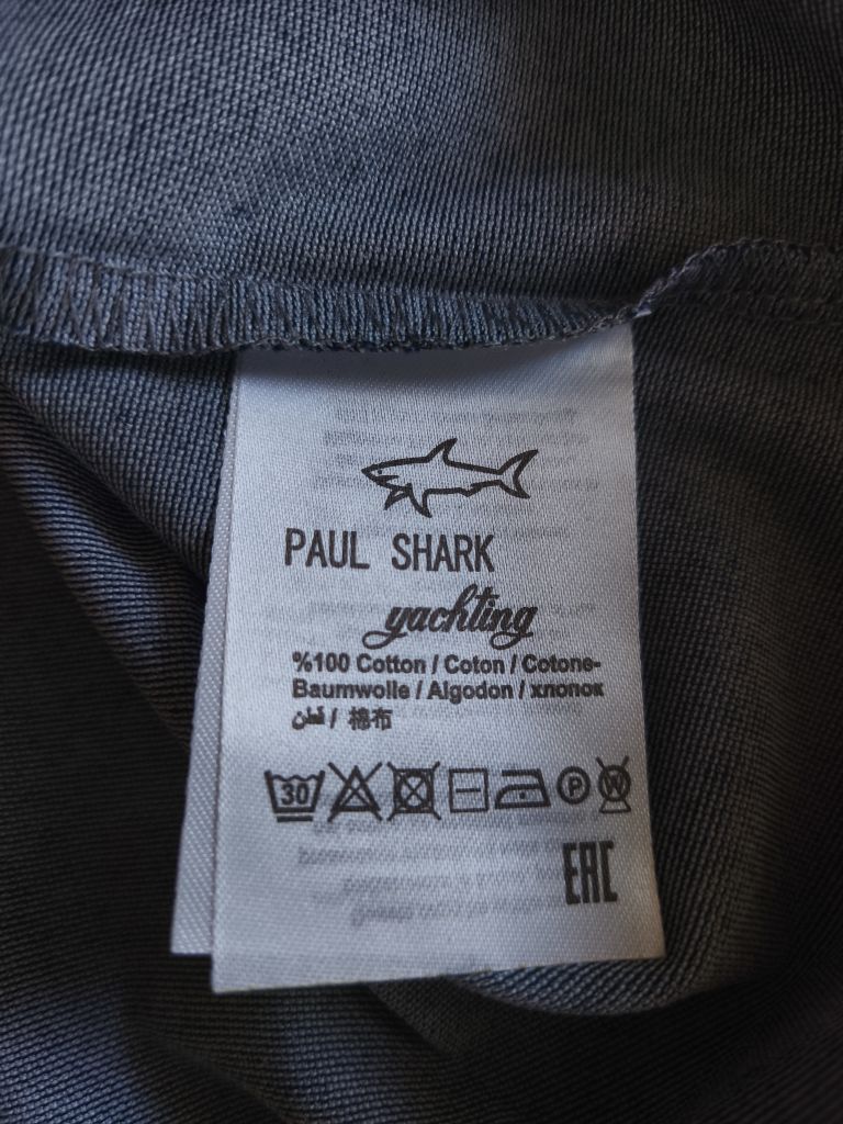 Paul & Shark Gri Polo Yaka T-Shirt — görsel 6/7