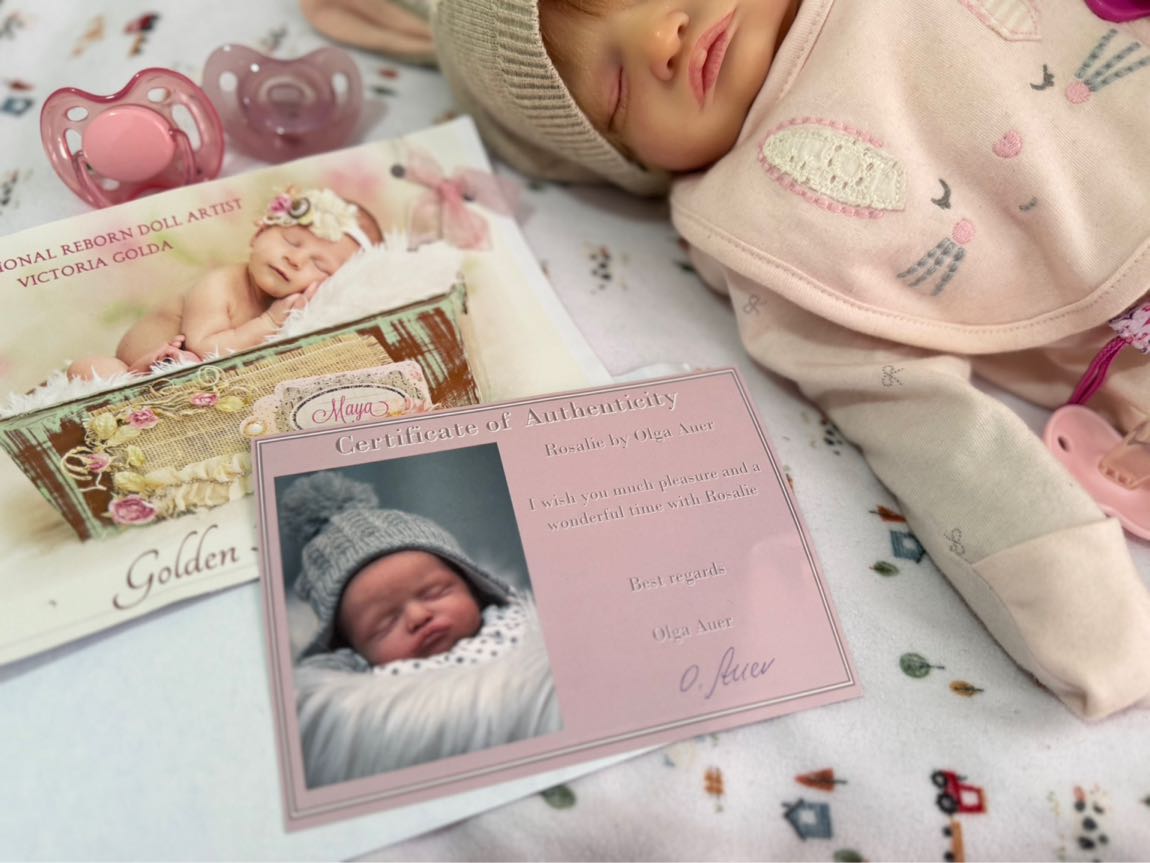 Gerçekçi Reborn Bebek Rosalie Doll — görsel 7/7