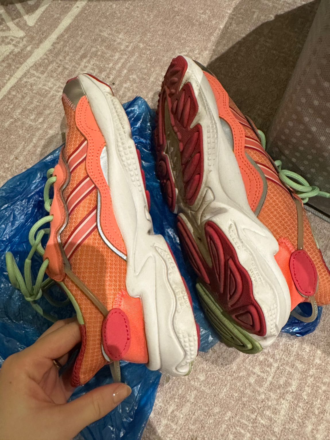 Adidas Ozweego Pembe Sneaker — görsel 8/9
