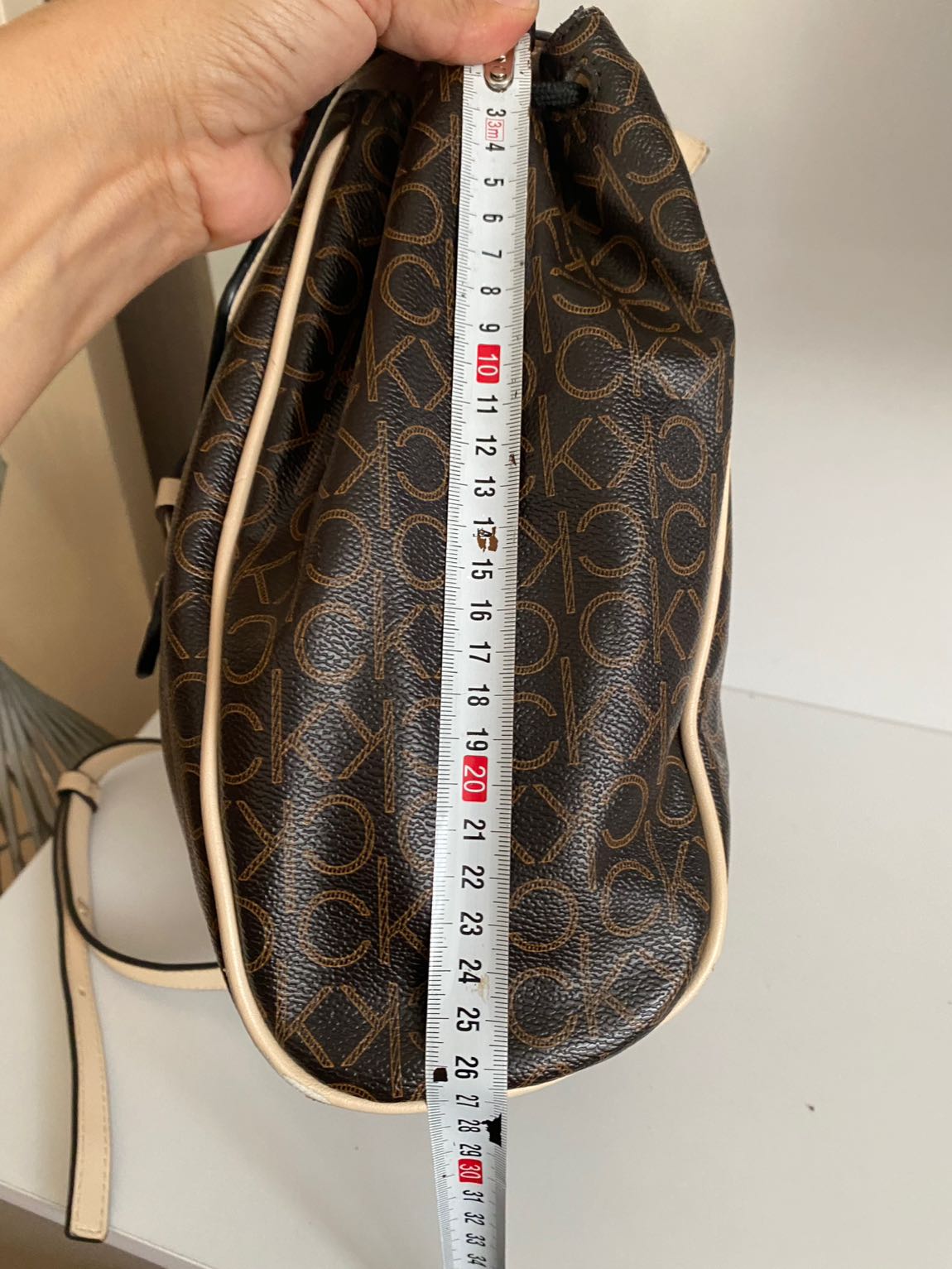 Calvin Klein Sırt Çantası Kahve — görsel 7/8