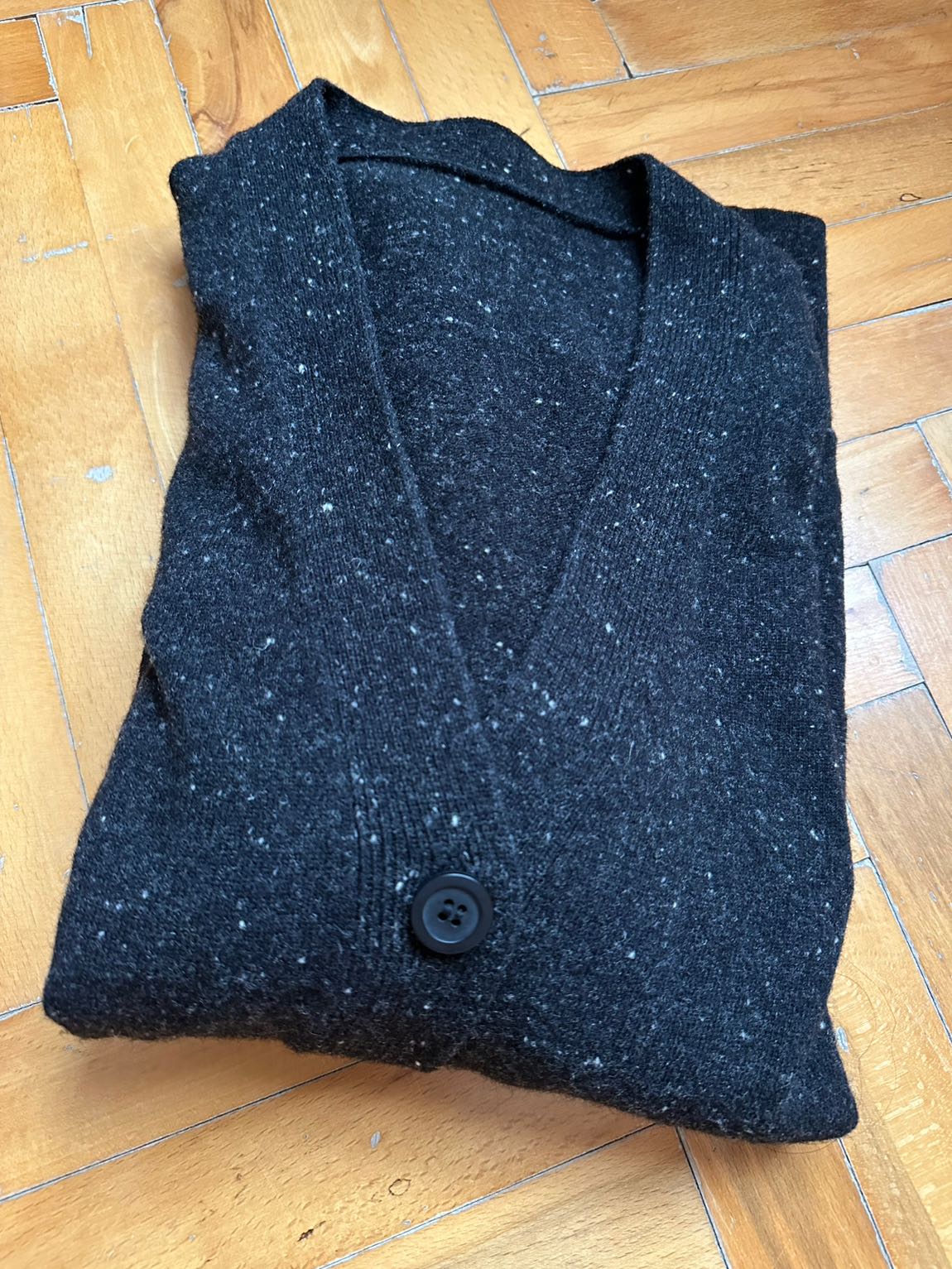 COS Siyah Yün Hırka — görsel 8/8