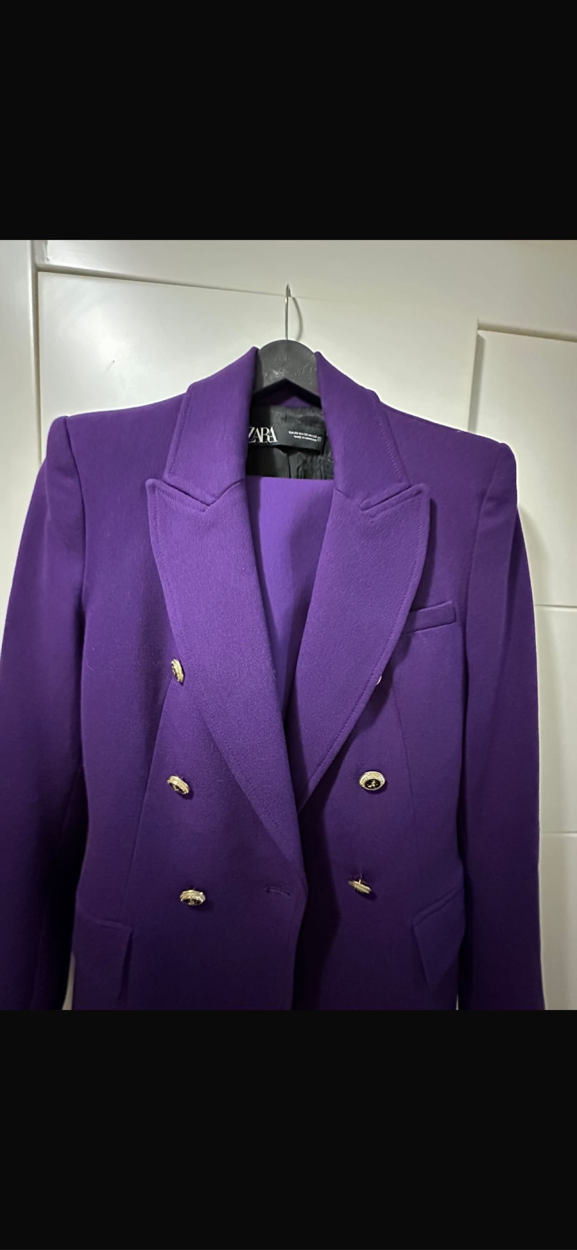 Zara xs mor takım elbise — görsel 6/8