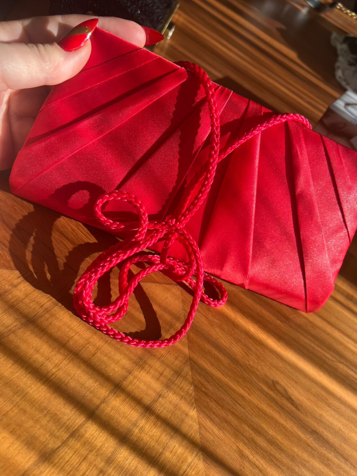 Marks&Spencer saten el çantası — görsel 7/8