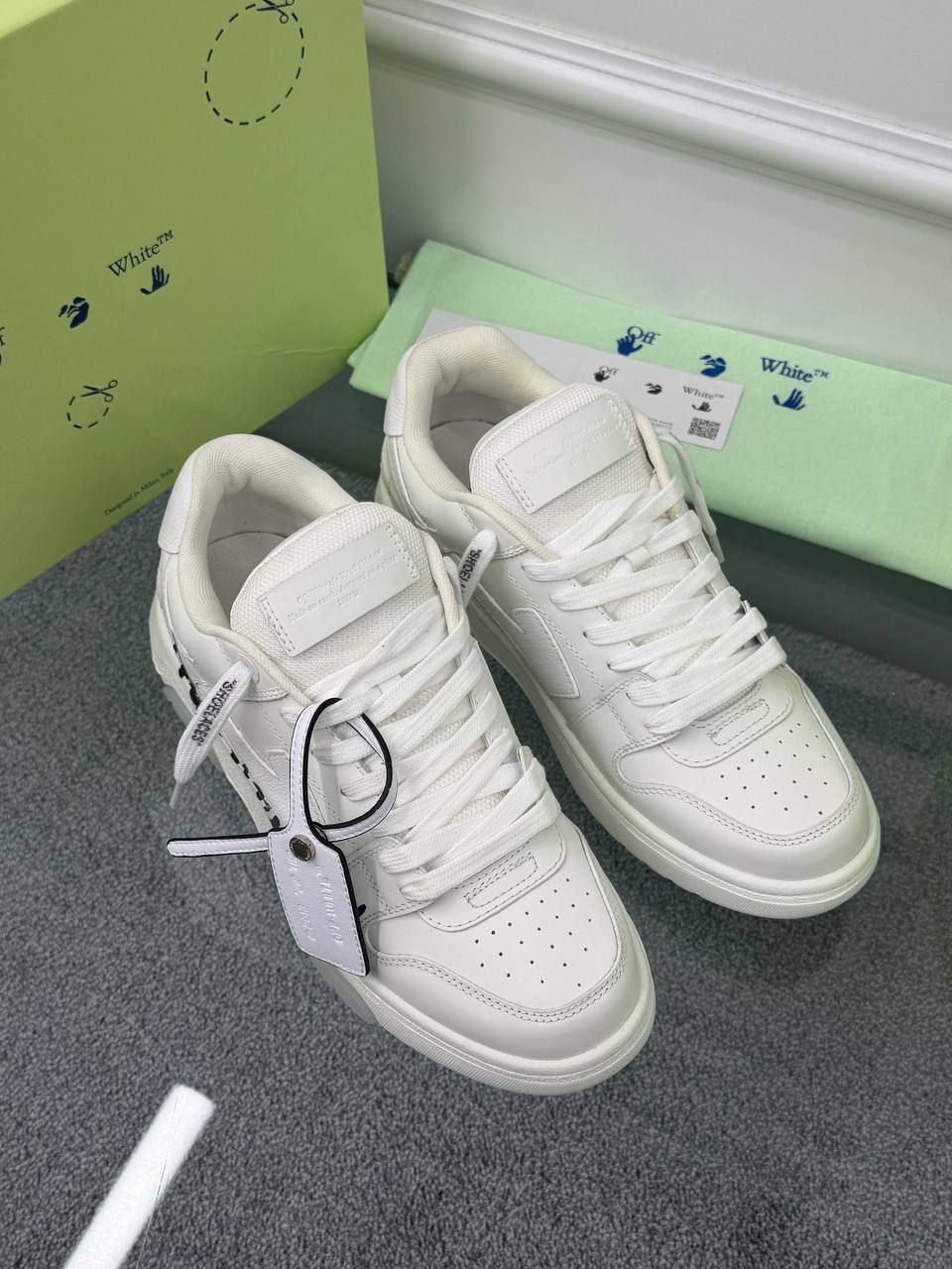Off White Beyaz Sneaker Erkek Ayakkabı — görsel 5/7