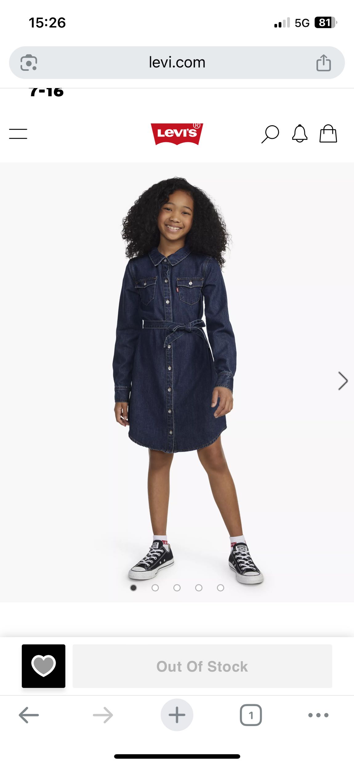 Mavi Kot Elbise// Denim elbise — görsel 8/8