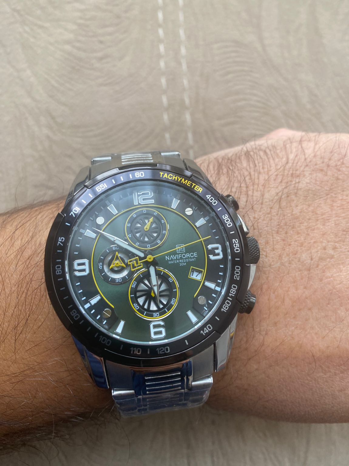 Naviforce Kronometreli Çelik Kordon Saat — görsel 2/8