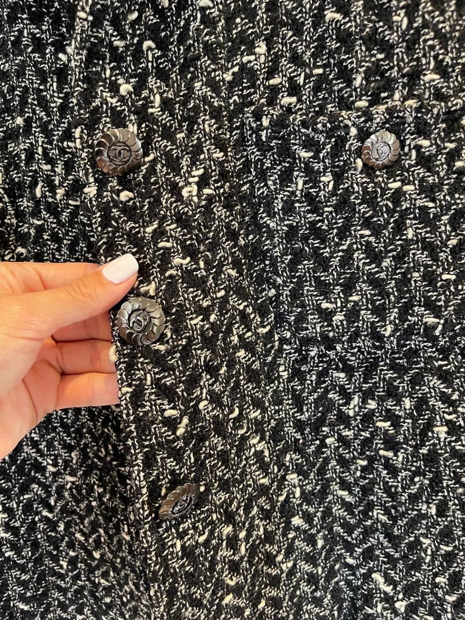 Chanel Boutique Vintage Tweed Ceket ORJ. — görsel 5/8
