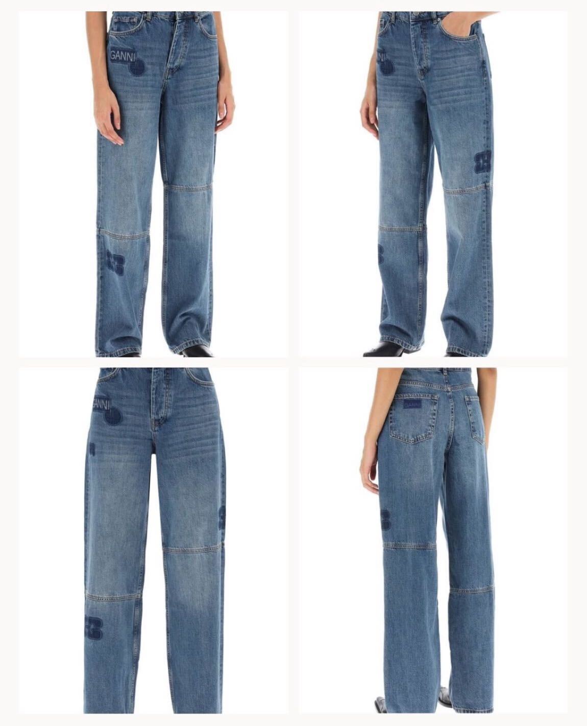 Ganni Patch Denim İzey — görsel 2/8