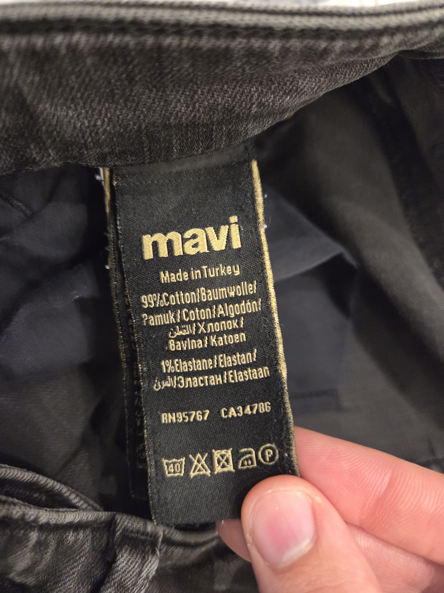 Mavi Jeans Erkek Siyah SlimFit Jean30/32 — görsel 3/4