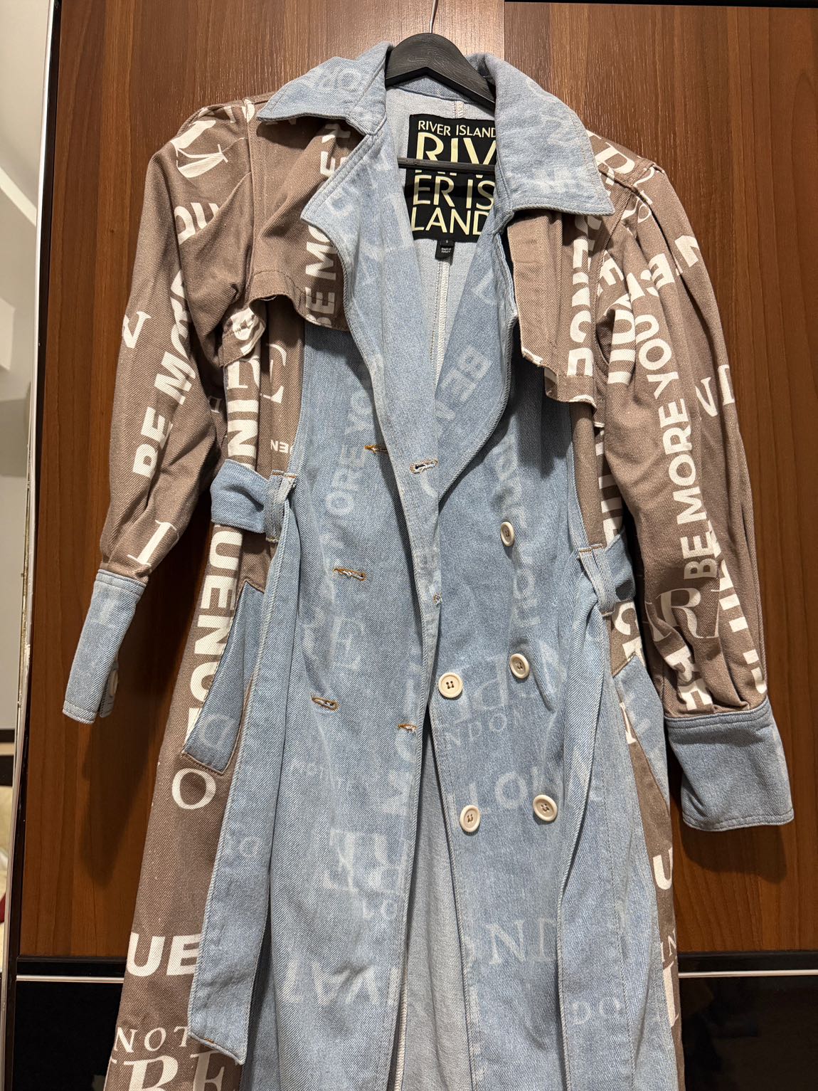 River Island Kot / Pardesü Kombin — görsel 2/5