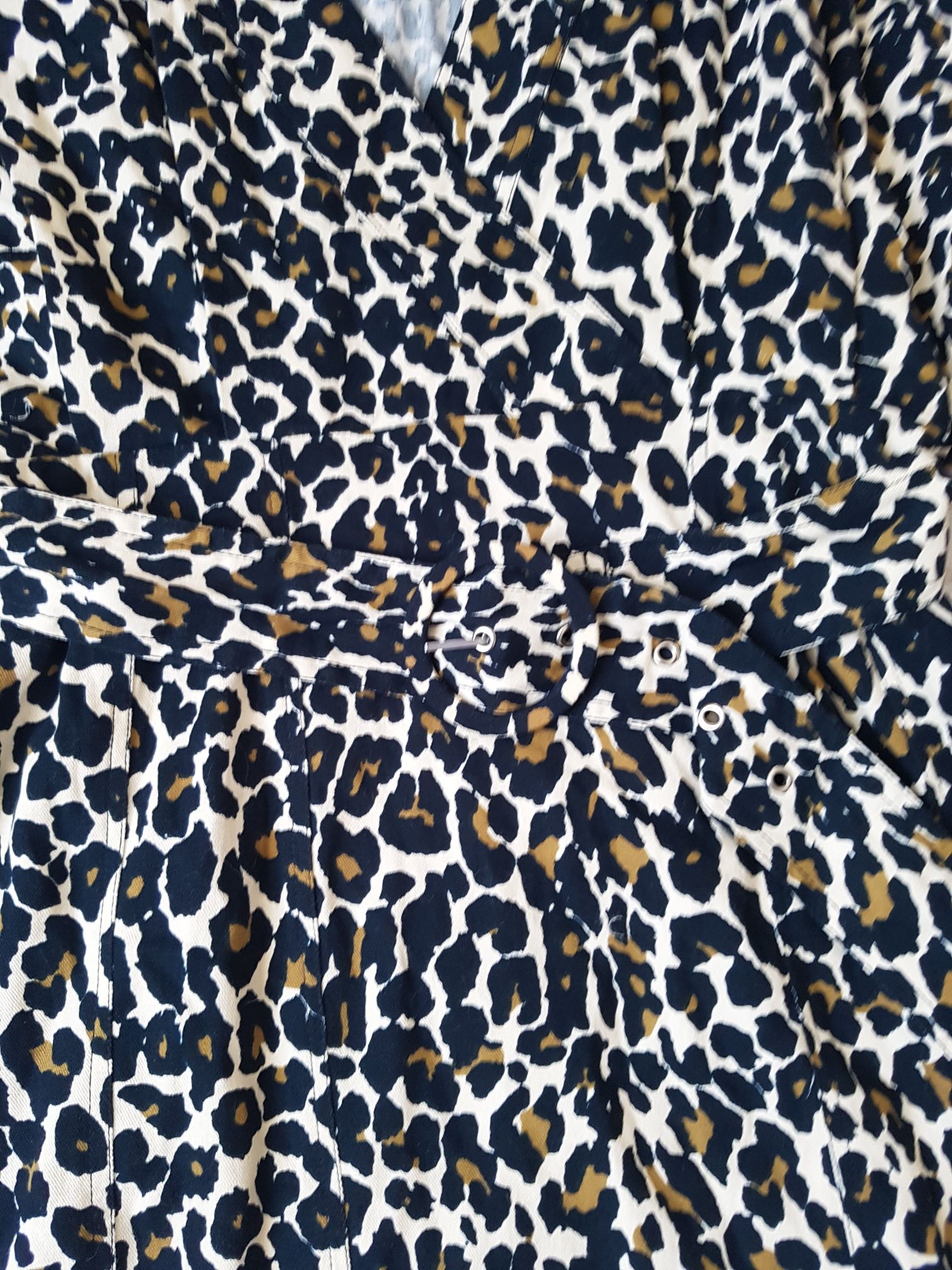 asos leopar desenli elbise — görsel 4/5