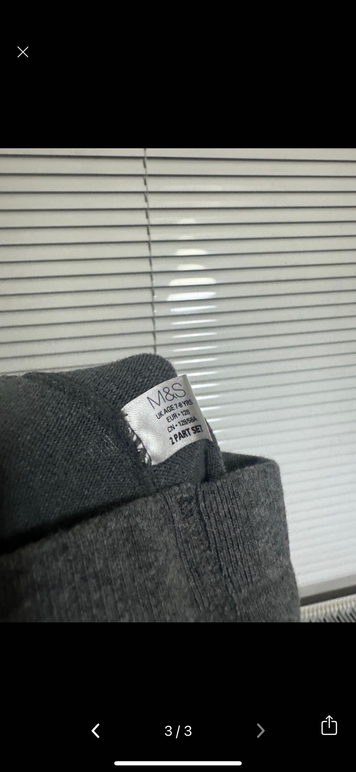 M&S çocuk külotlu çorap — görsel 3/3