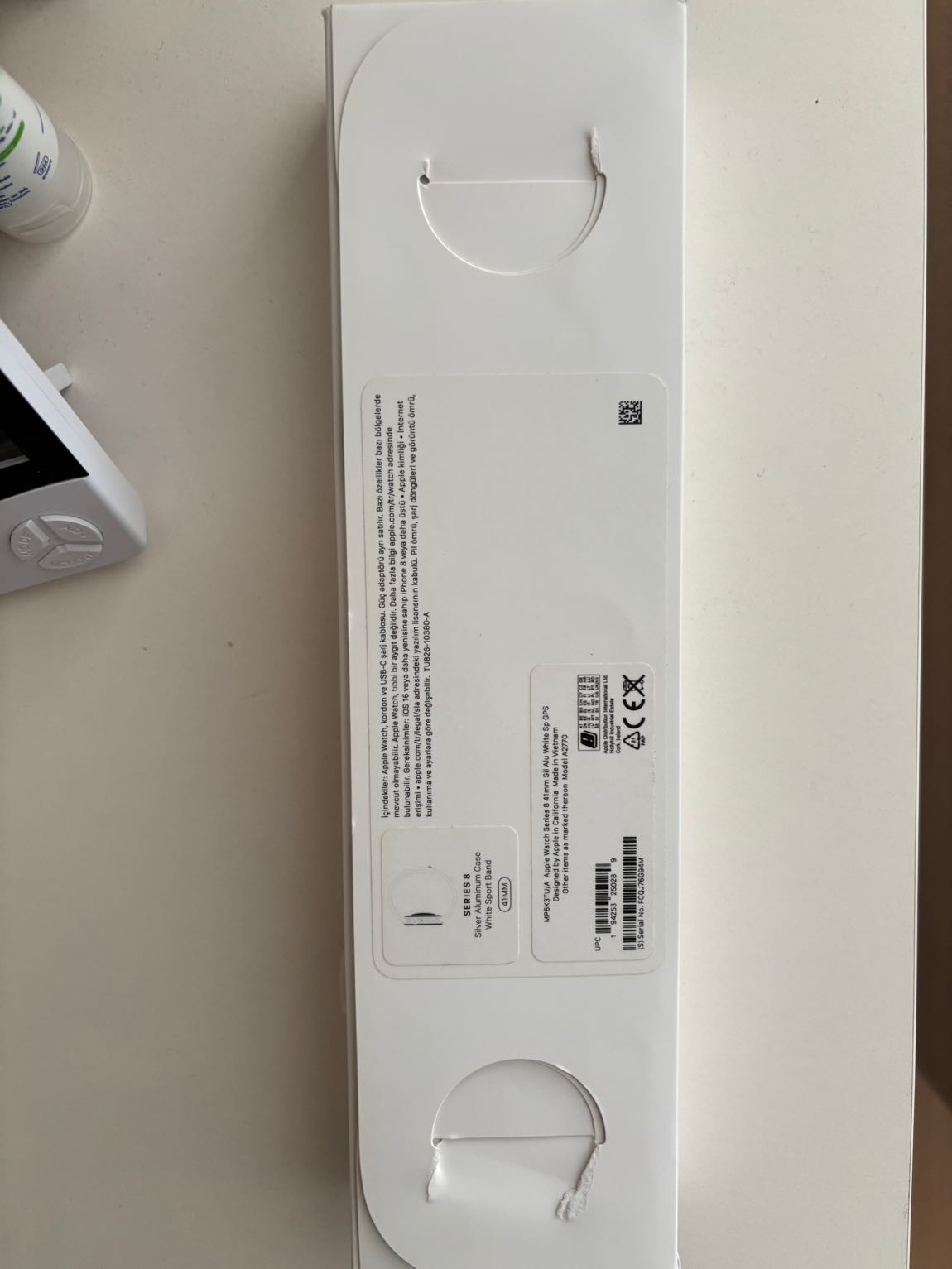 İPhone Apple Watch 8 series 41 mm Silver — görsel 6/7