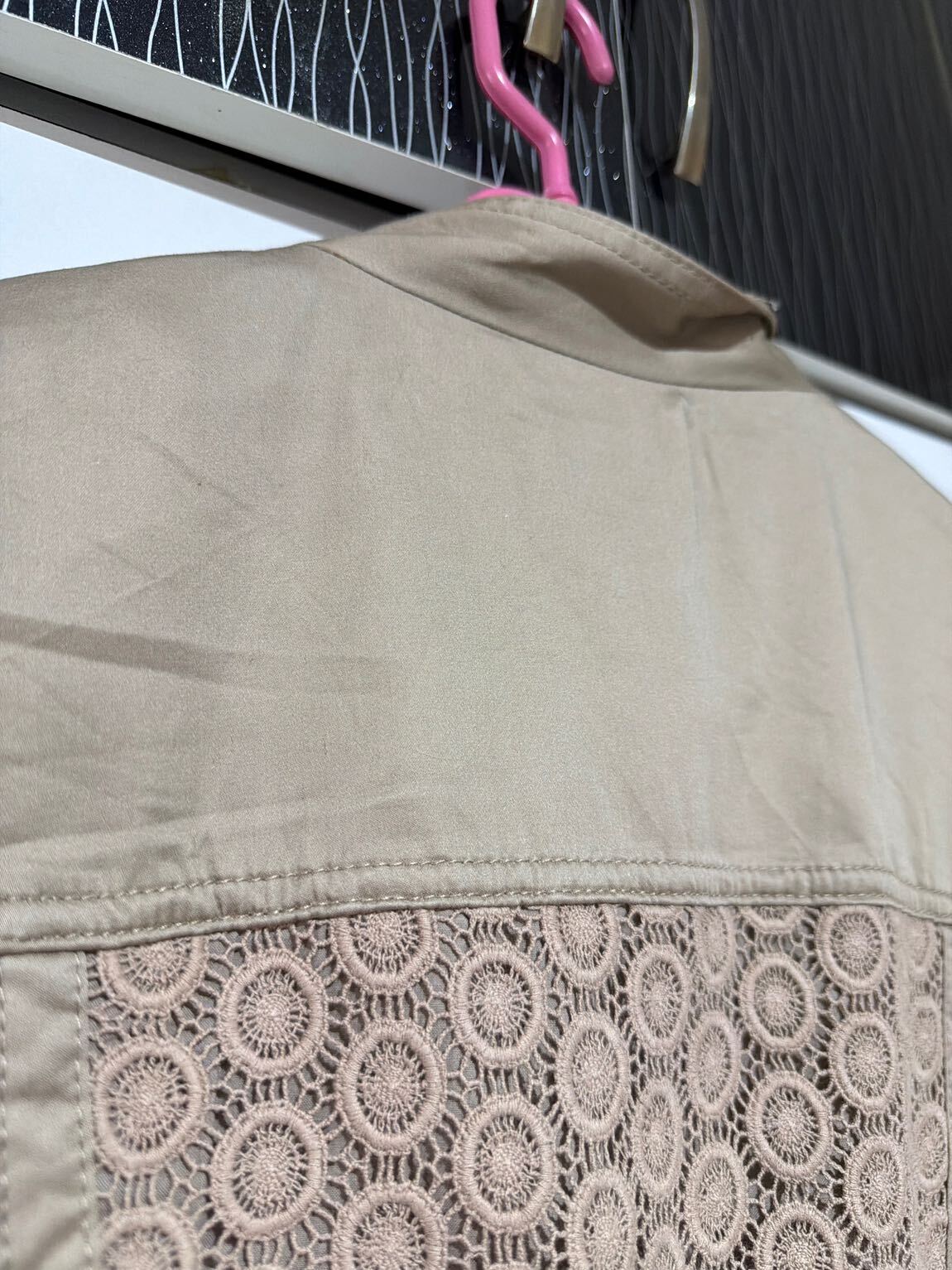 Bej Dantel Detaylı Ceket — görsel 6/6