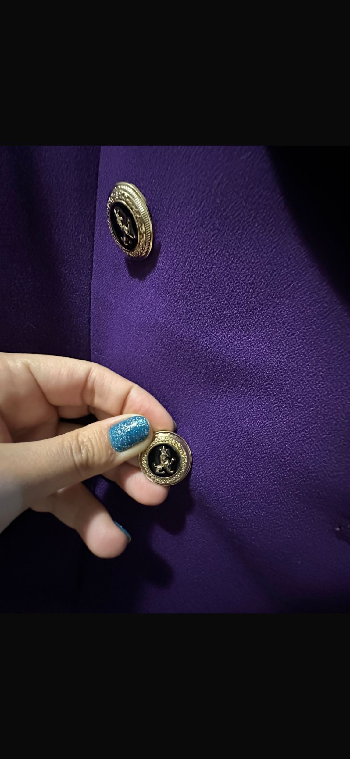 Zara xs mor takım elbise — görsel 5/8