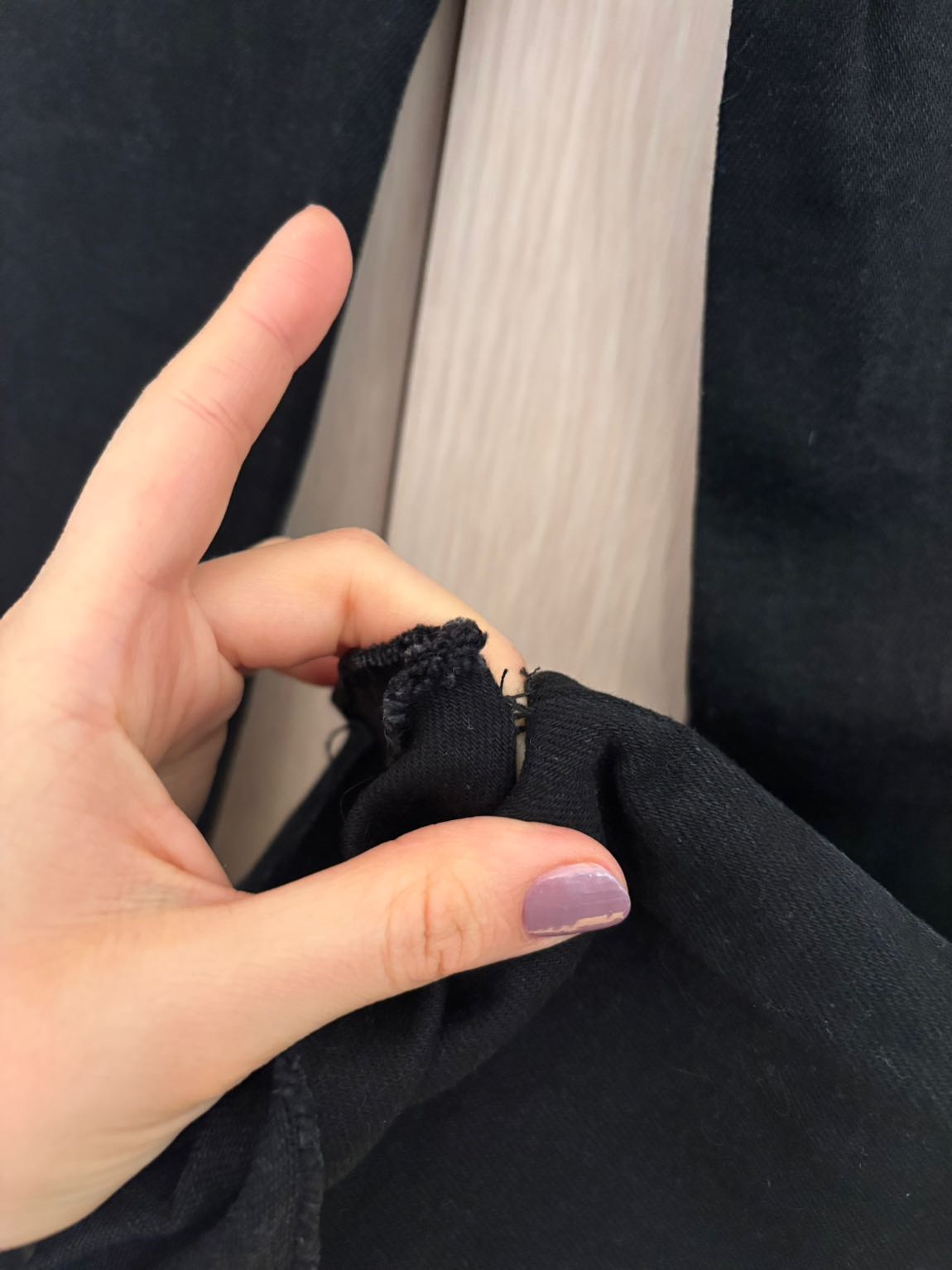 Siyah Zara Bootcut Jean Pantolon — görsel 3/3