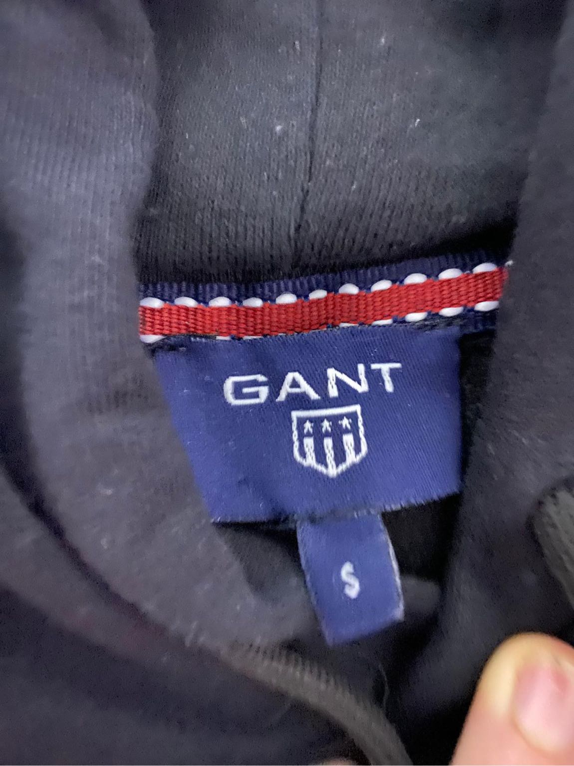Siyah Gant Kapüşonlu Sweatshirt — görsel 3/3