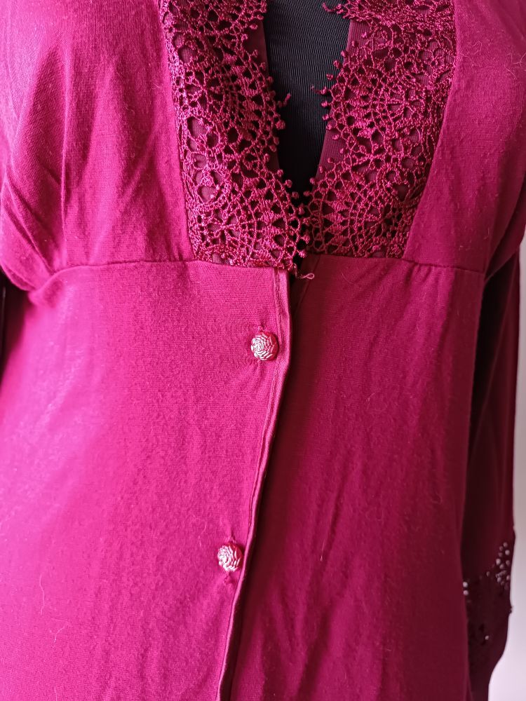 Pamuk kumaş pijama üstü — görsel 6/7