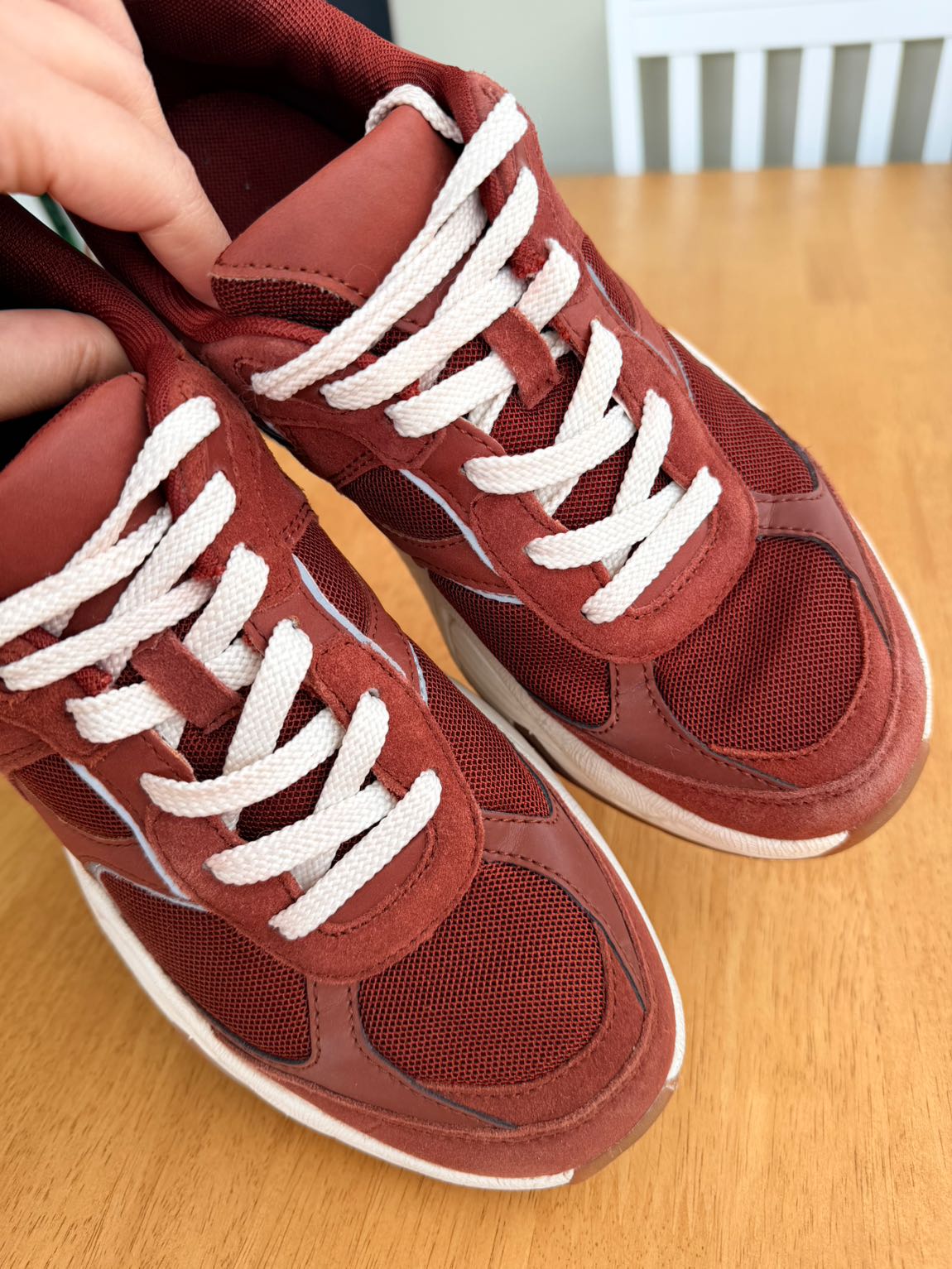 Oysho Kiremit Rengi Sneaker Spor Ayakkab — görsel 5/8